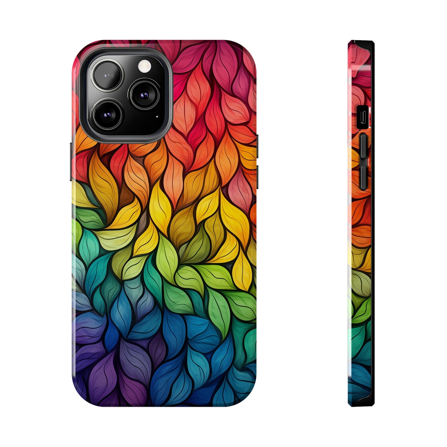 Rainbow Effect #03, iPhone 7, 8, X, 11, 12, 13, 14, 15+ case.