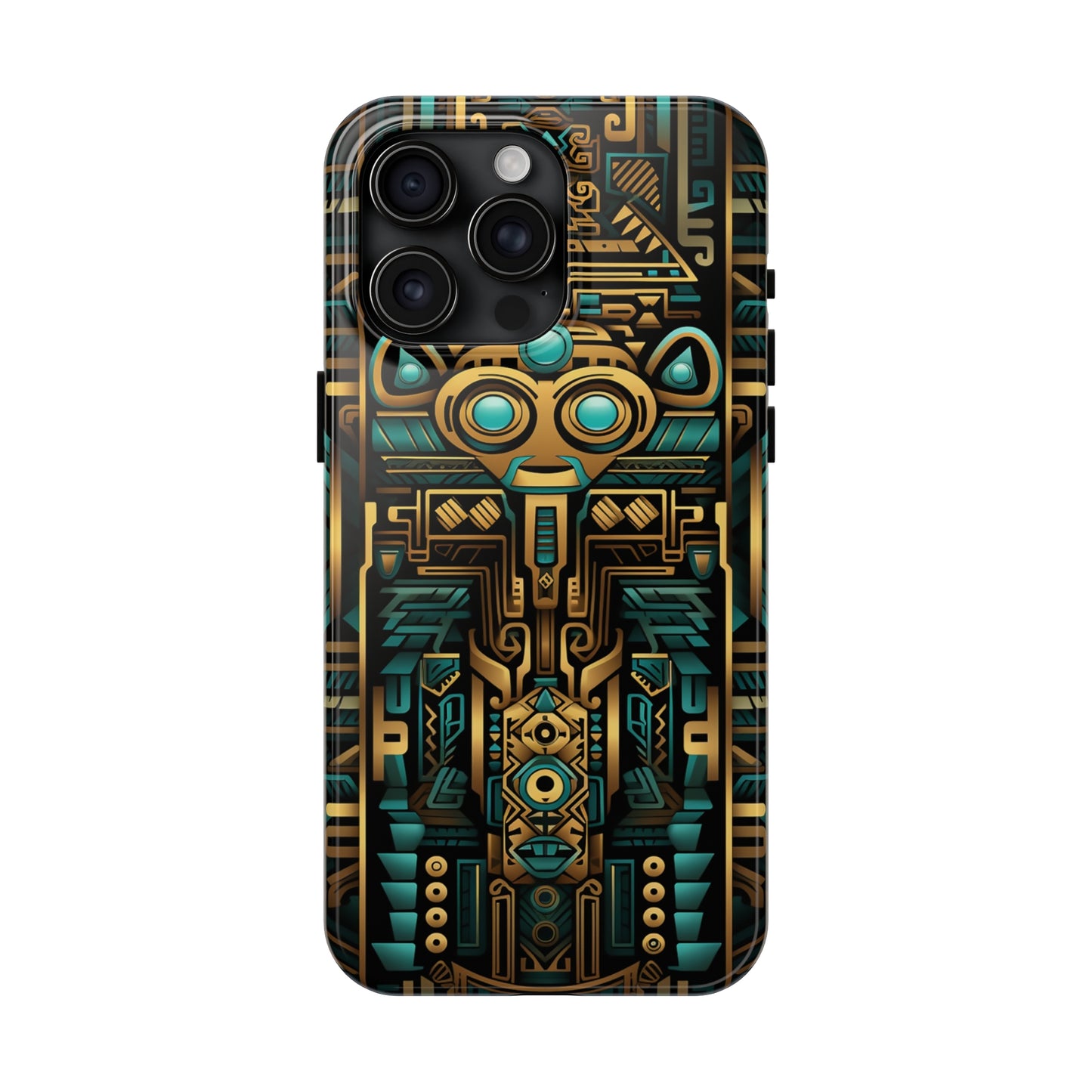 Aztec Vibes #03, iPhone 7, 8, X, 11, 12, 13, 14, 15+ case.