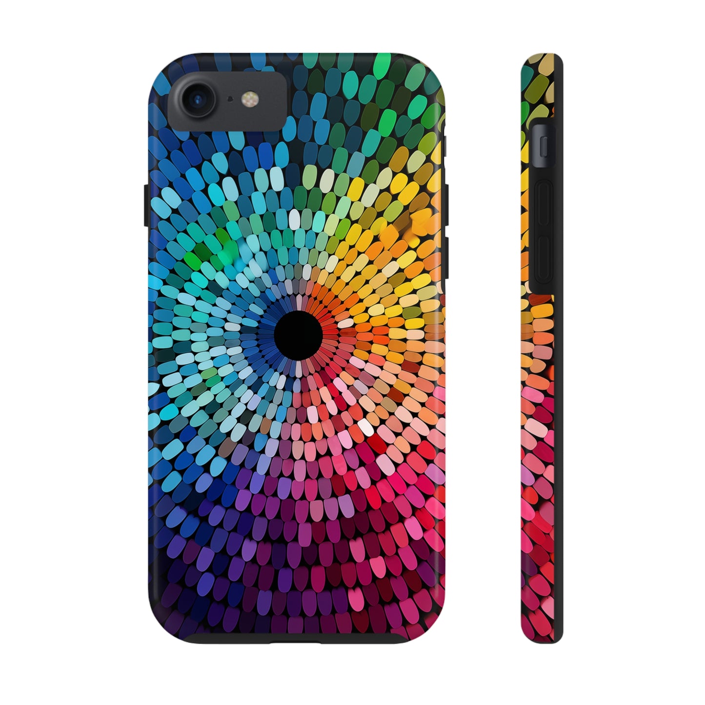 Rainbow Effect #02, iPhone 7, 8, X, 11, 12, 13, 14, 15+ case.