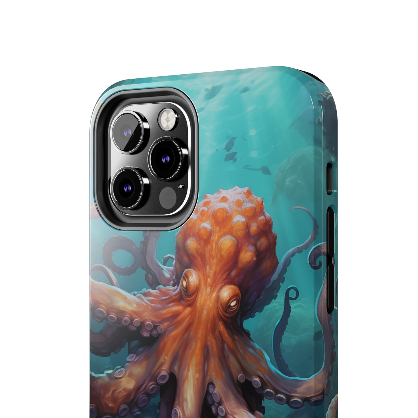 Octopus #02, iPhone 7, 8, X, 11, 12, 13, 14, 15+ case.