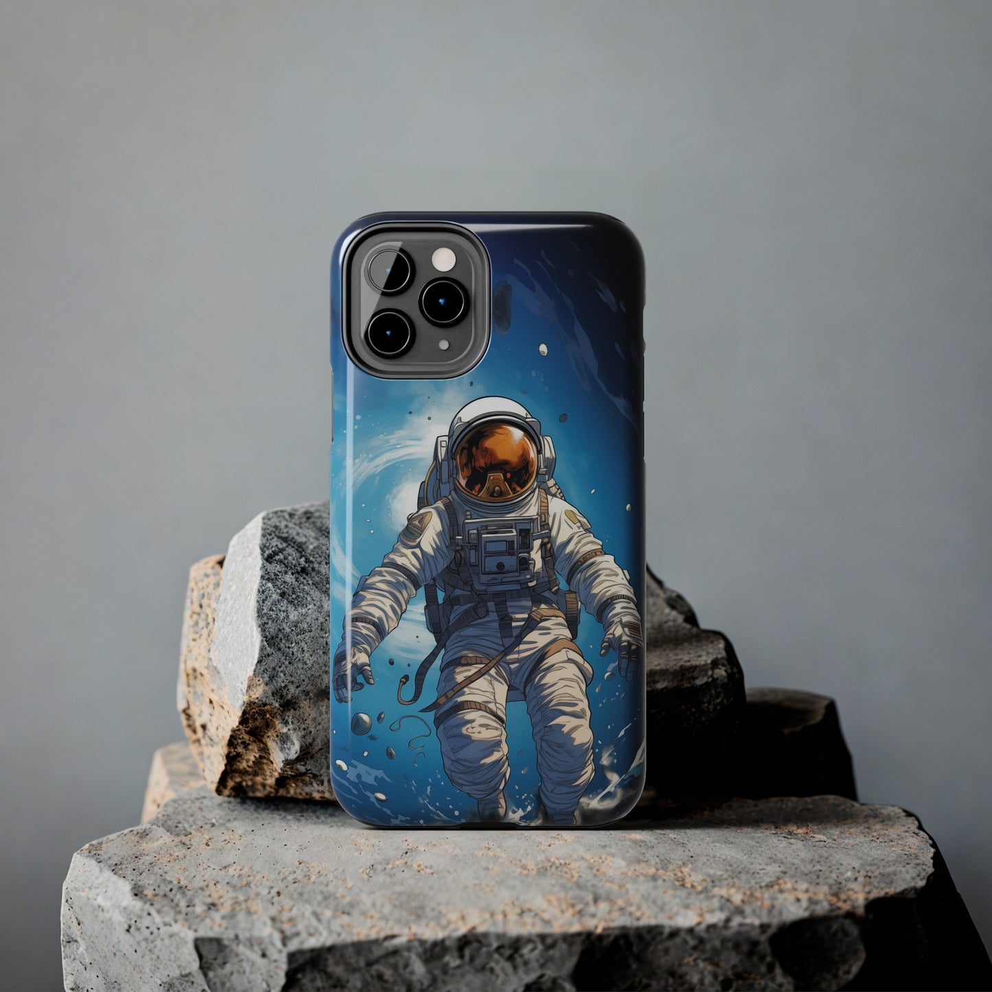 Astronaut #02, iPhone 7, 8, X, 11, 12, 13, 14, 15+ case.