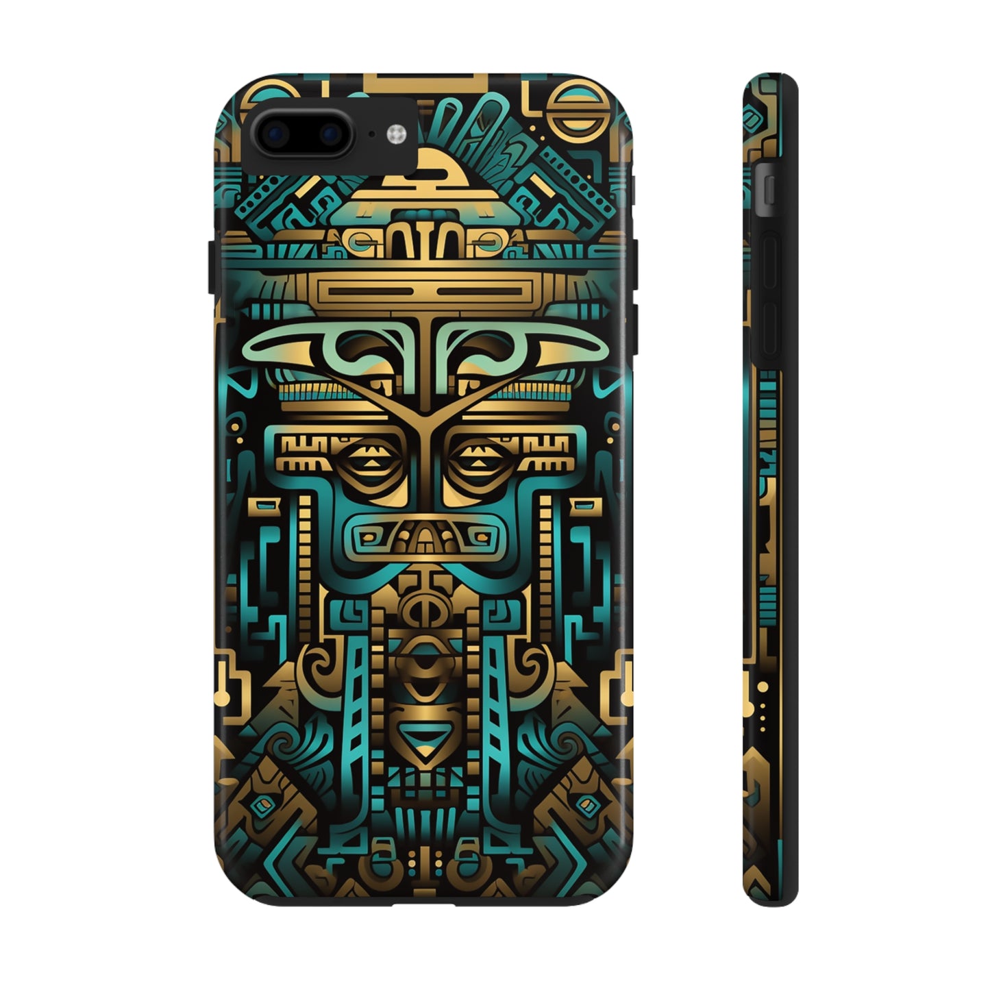 Aztec Vibes #02, iPhone 7, 8, X, 11, 12, 13, 14, 15+ case.