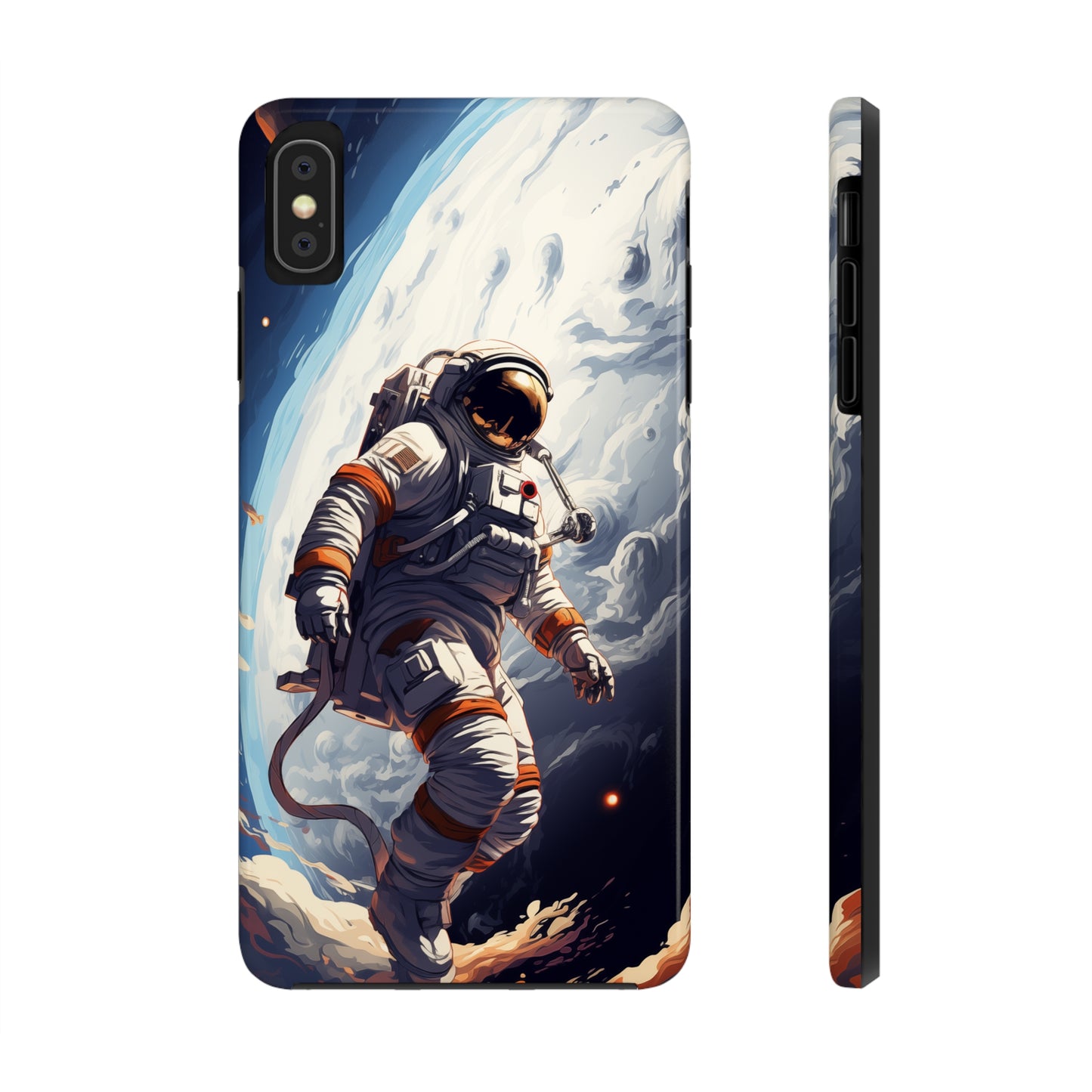 Astronaut #04, iPhone 7, 8, X, 11, 12, 13, 14, 15+ case.