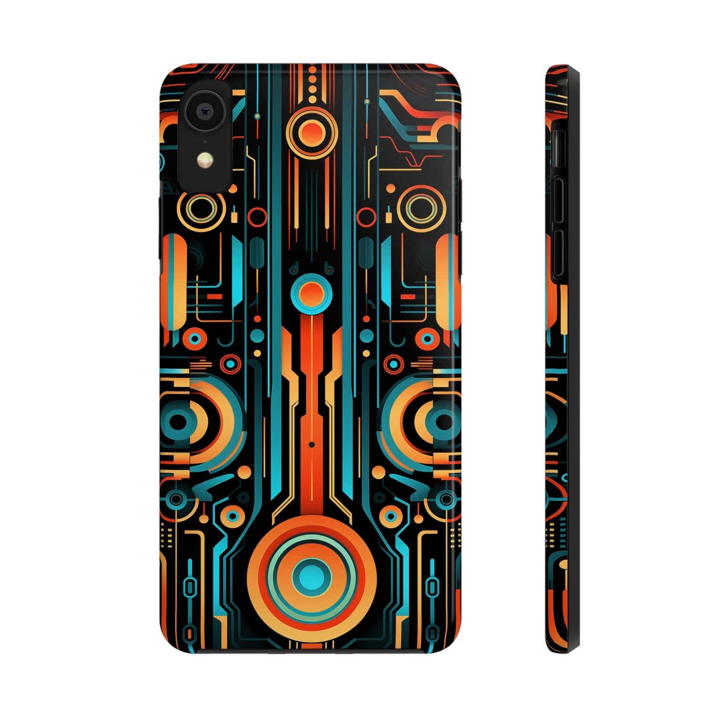 Futuristic #08, iPhone 7, 8, X, 11, 12, 13, 14, 15+ case.