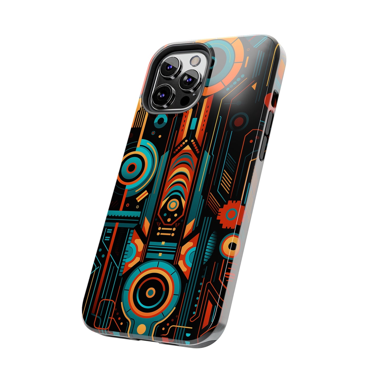 Futuristic #07, iPhone 7, 8, X, 11, 12, 13, 14, 15+ case.