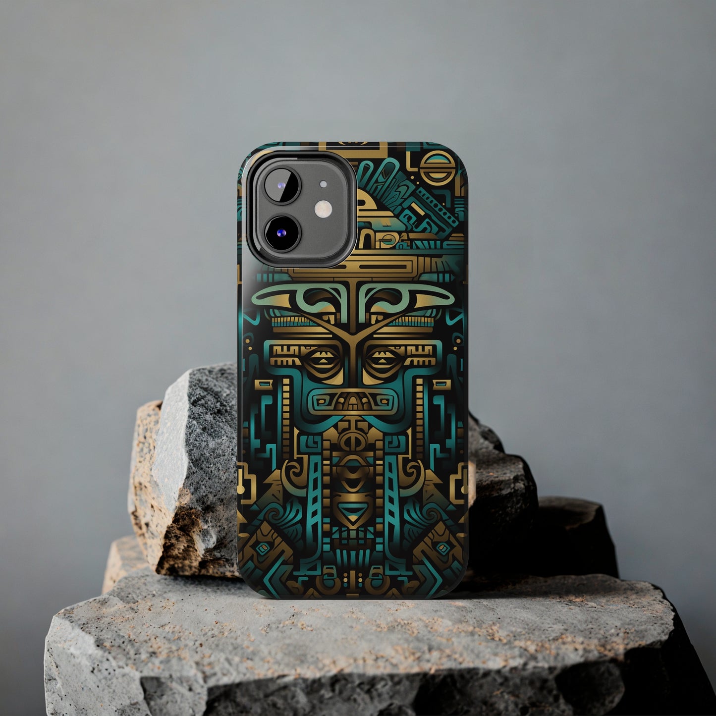 Aztec Vibes #02, iPhone 7, 8, X, 11, 12, 13, 14, 15+ case.