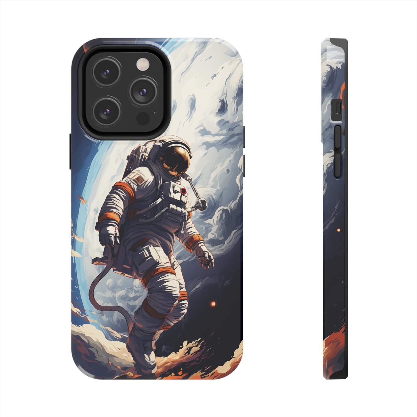 Astronaut #04, iPhone 7, 8, X, 11, 12, 13, 14, 15+ case.