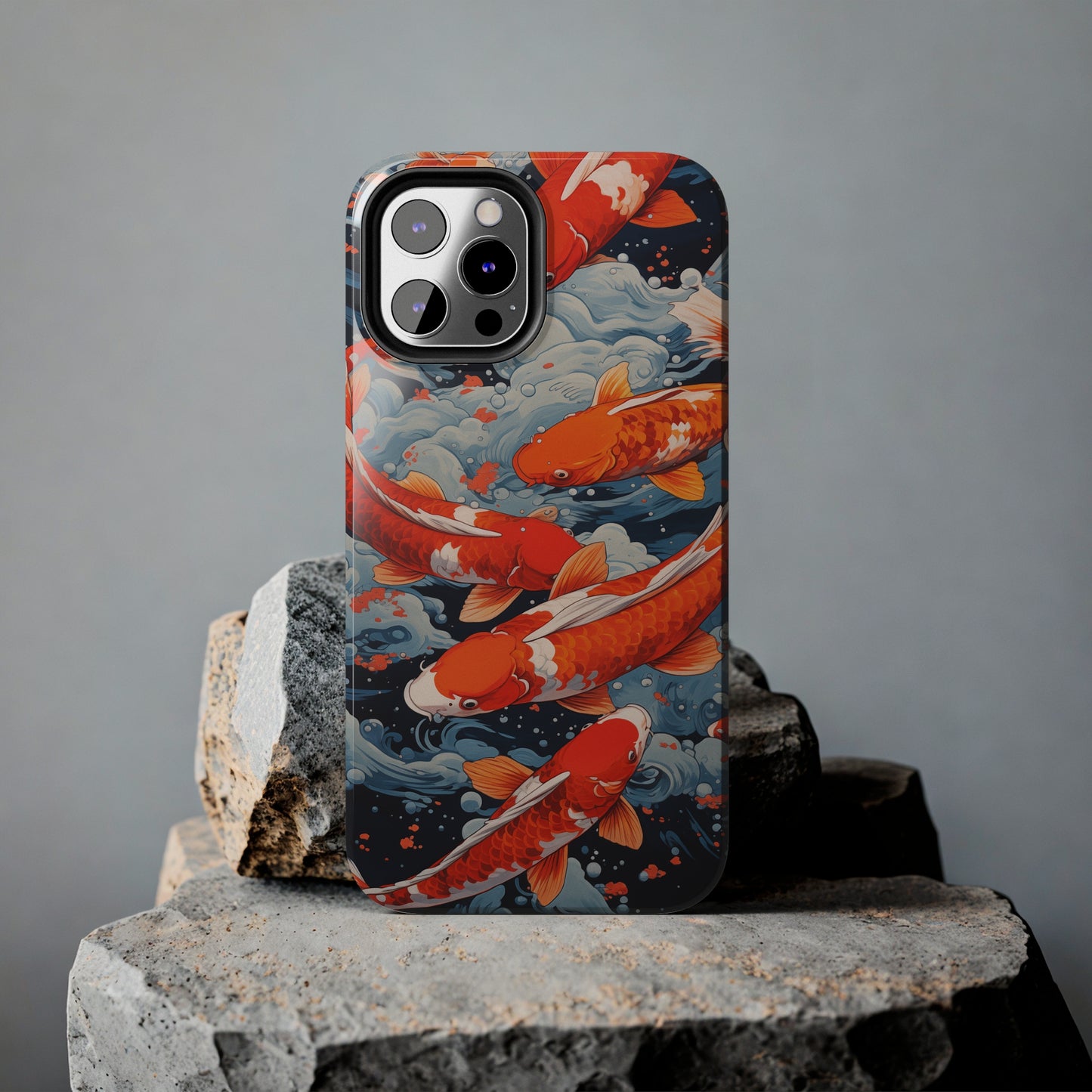 Koi fish #02, iPhone 7, 8, X, 11, 12, 13, 14, 15+ case.