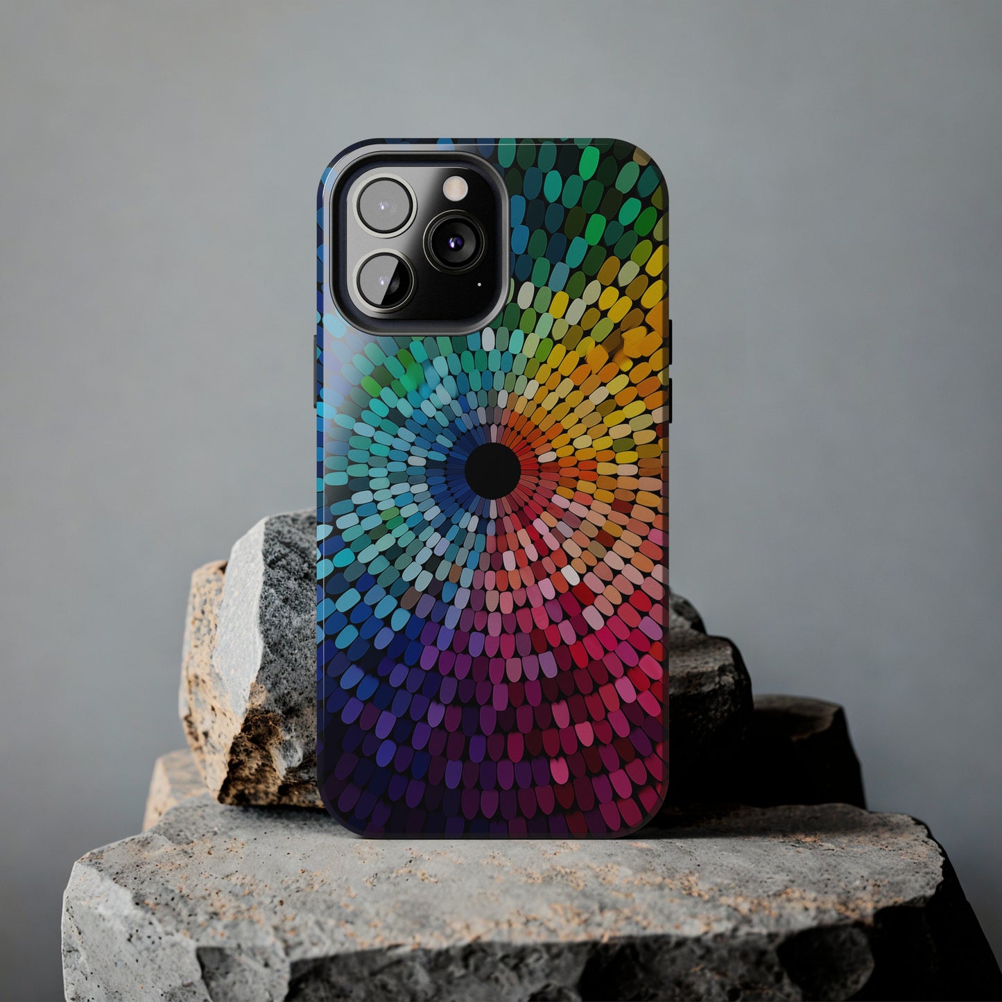 Rainbow Effect #02, iPhone 7, 8, X, 11, 12, 13, 14, 15+ case.