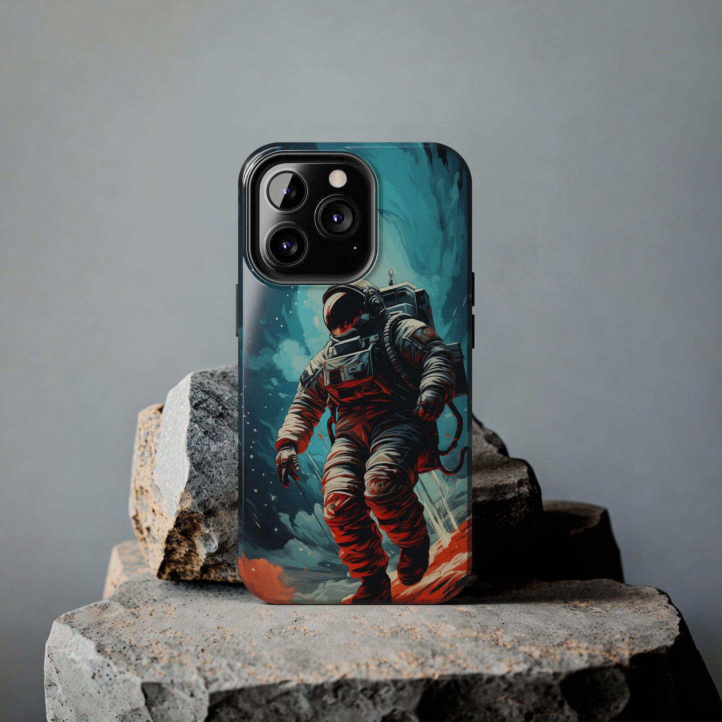 Astronaut #01, iPhone 7, 8, X, 11, 12, 13, 14, 15+ case.