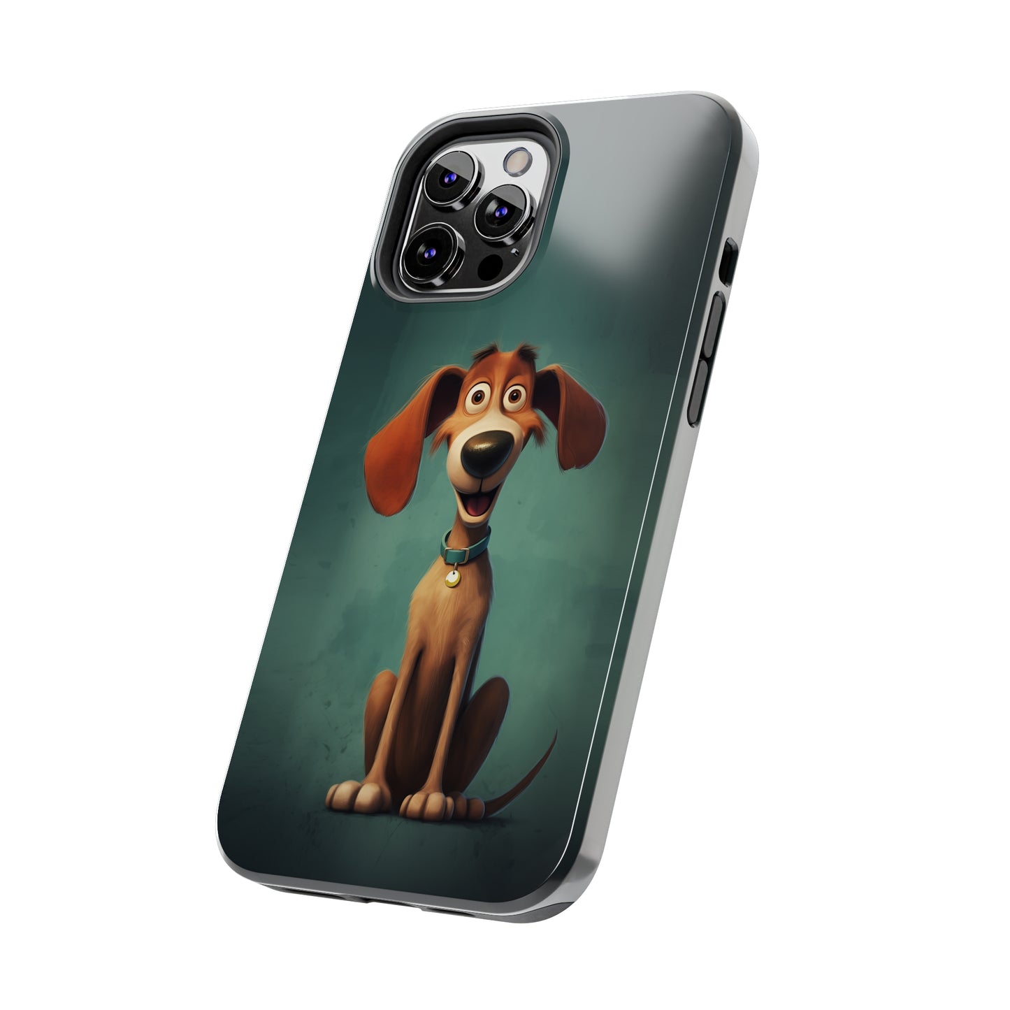 Hux, Cartoon Dog, iPhone 7, 8, X, 11, 12, 13, 14, 15+ case.