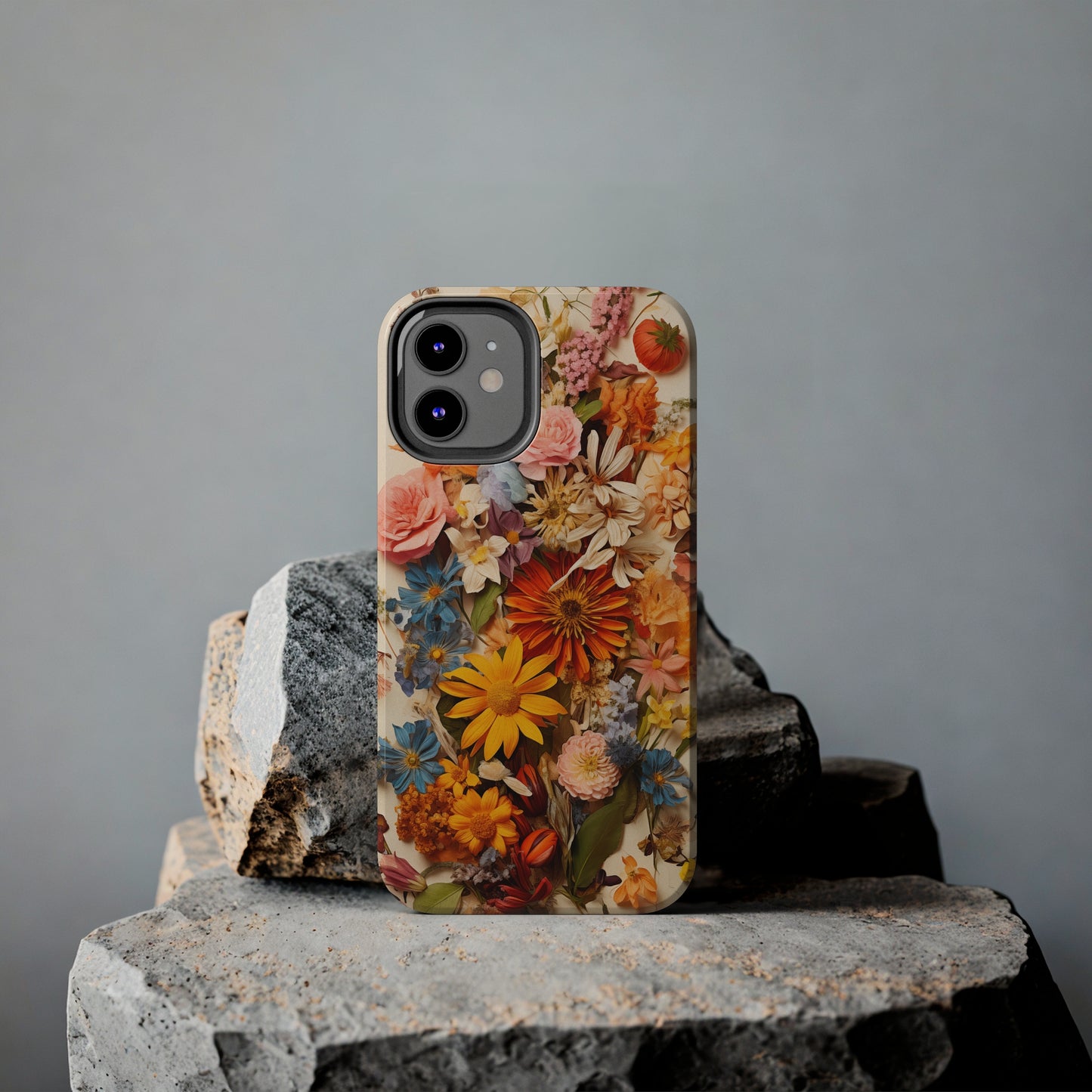 Dried Flowers #03, iPhone 7, 8, X, 11, 12, 13, 14, 15+ case.