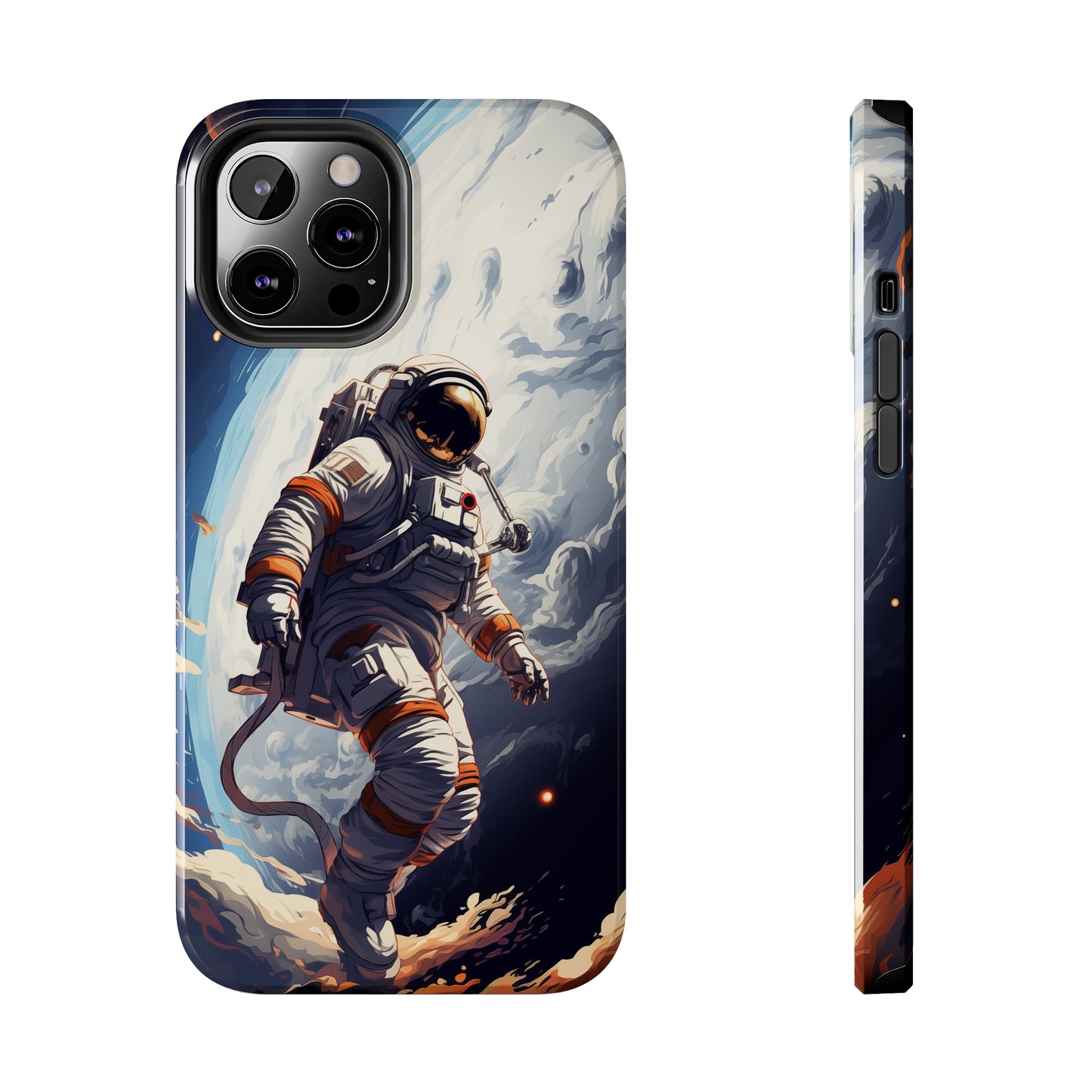 Astronaut #04, iPhone 7, 8, X, 11, 12, 13, 14, 15+ case.