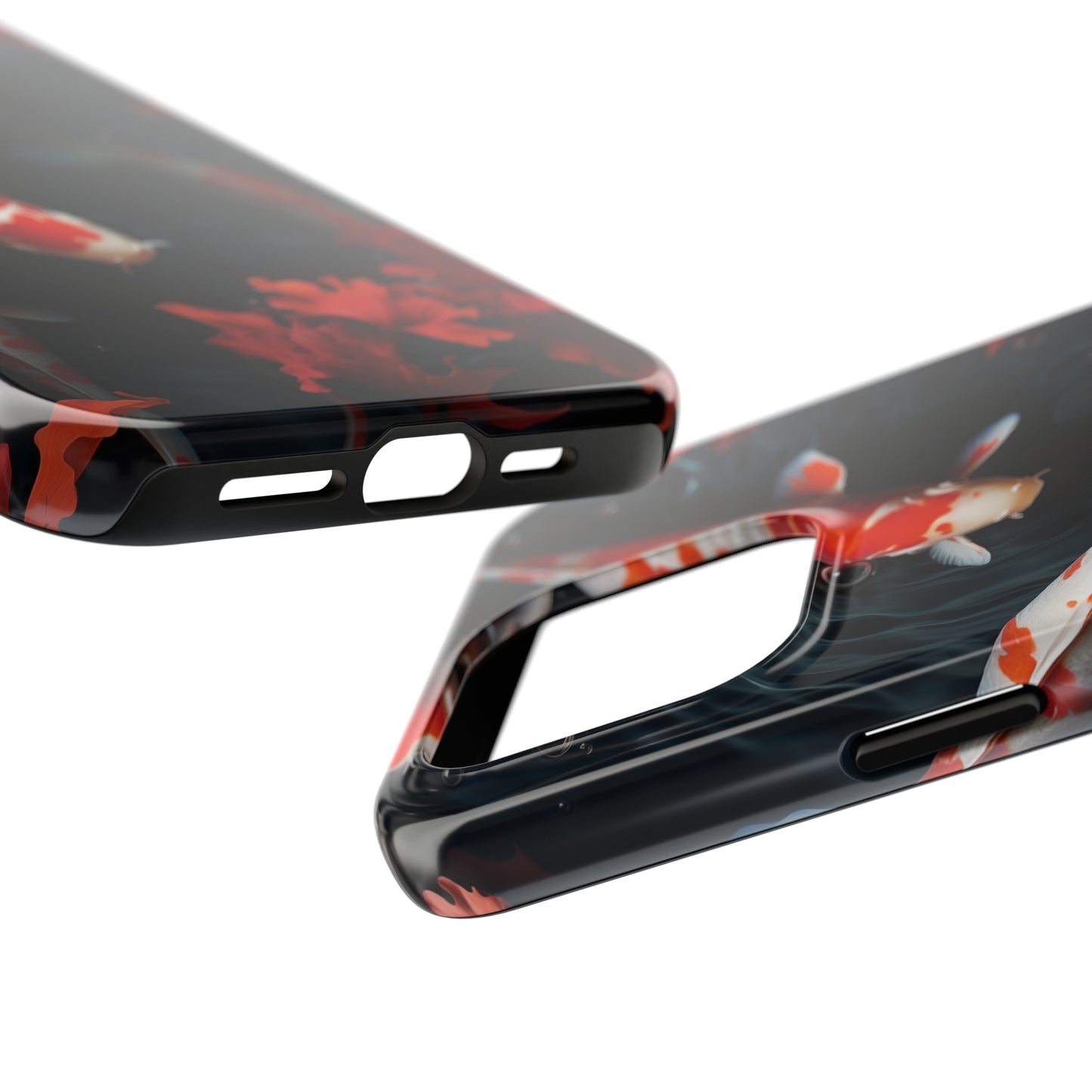 Koi fish #05, iPhone 7, 8, X, 11, 12, 13, 14, 15+ case.