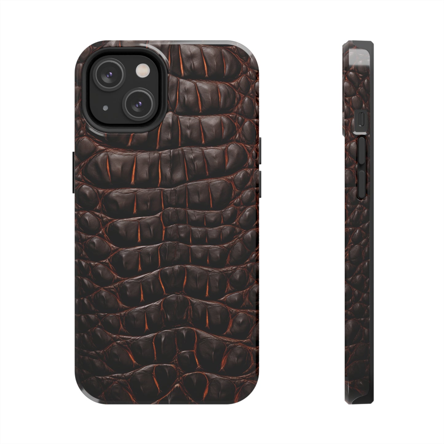 Alligator skin #01, iPhone 7, 8, X, 11, 12, 13, 14, 15+ case.