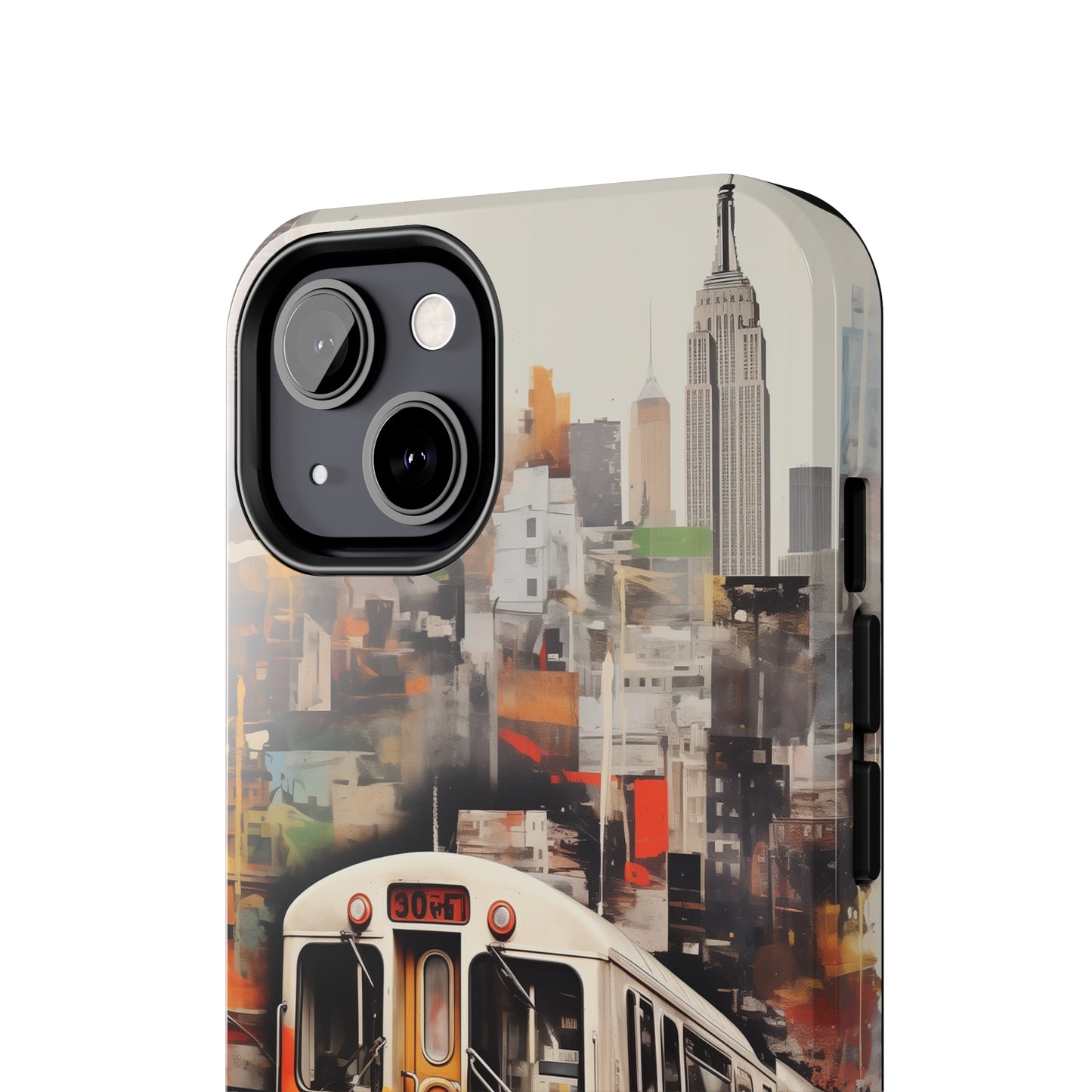 New York City, subway, iPhone 7, 8, X, 11, 12, 13, 14, 15+ case.