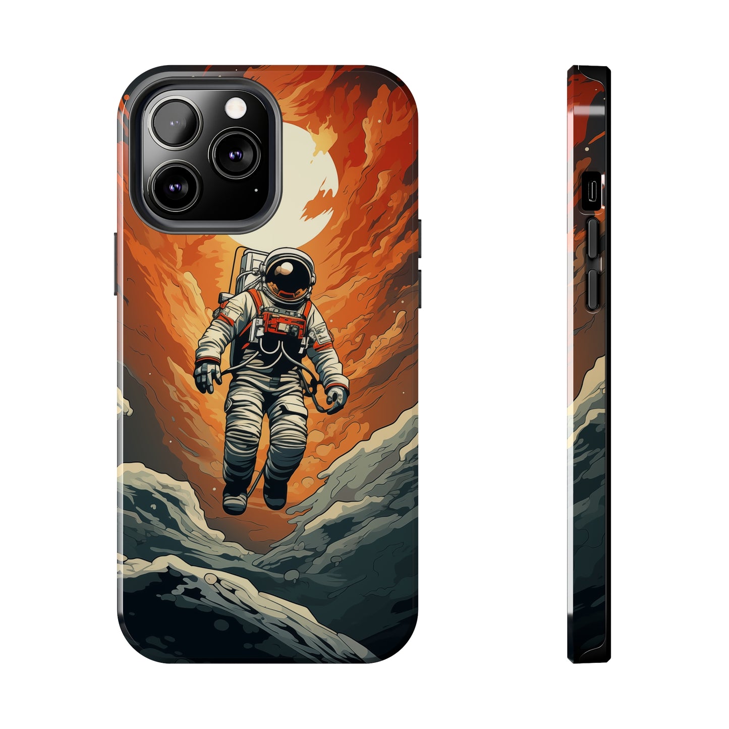 Astronaut #03, iPhone 7, 8, X, 11, 12, 13, 14, 15+ case.