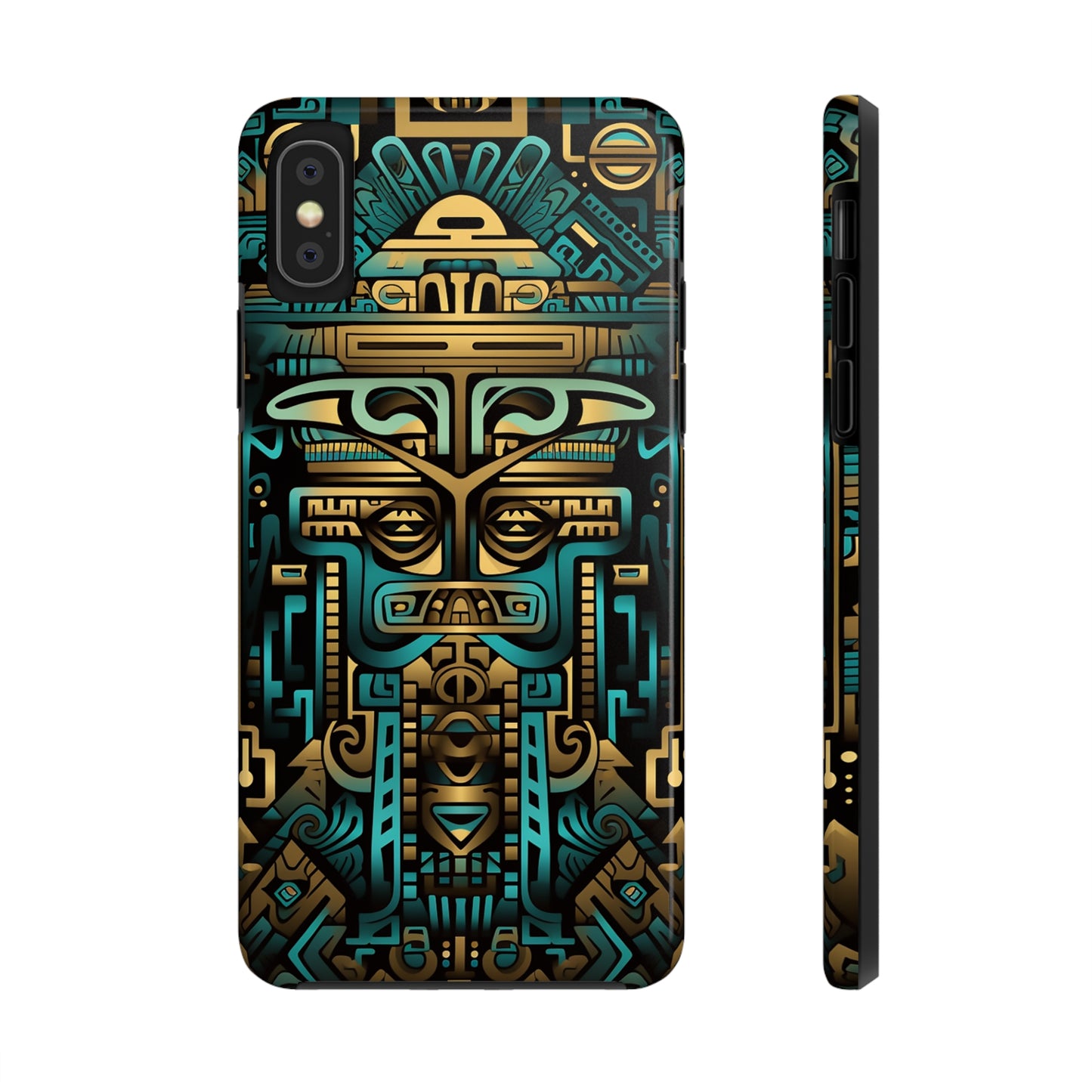 Aztec Vibes #02, iPhone 7, 8, X, 11, 12, 13, 14, 15+ case.