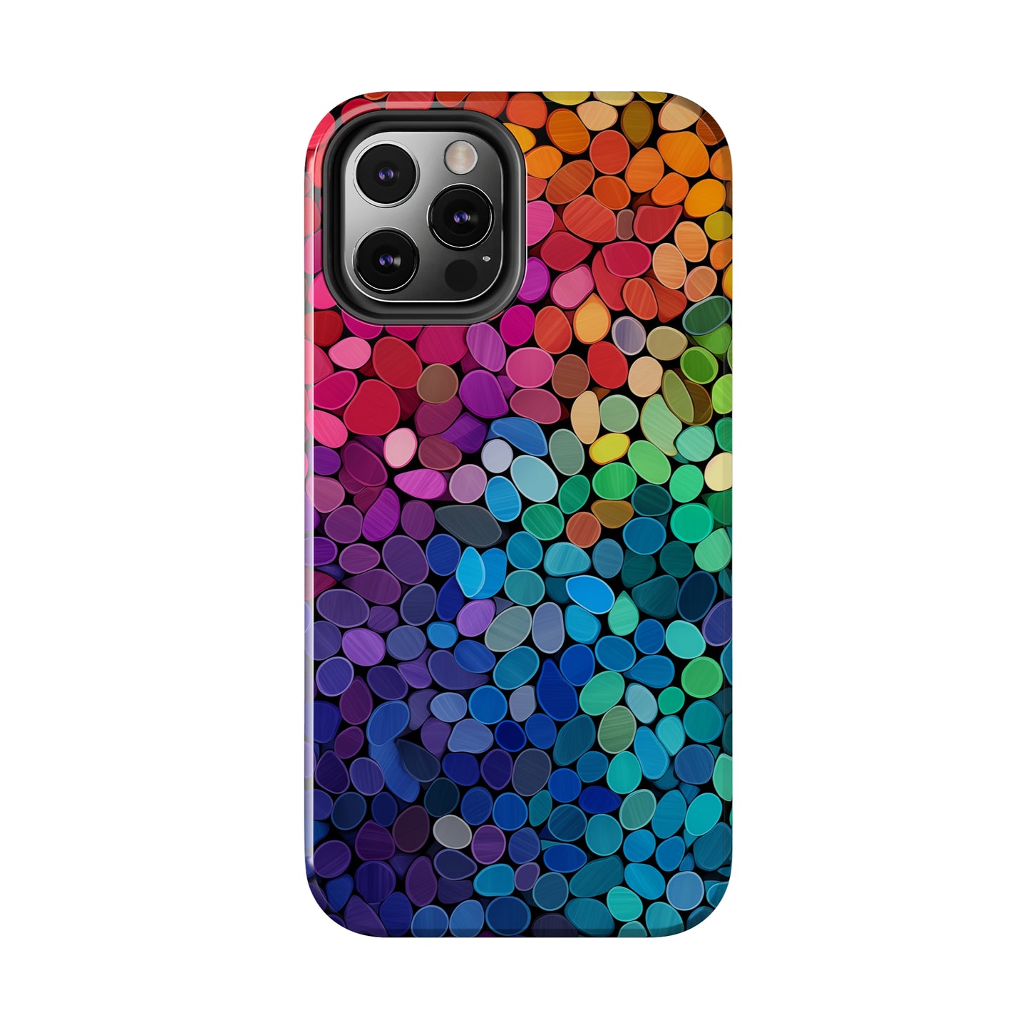 Rainbow Effect, iPhone 7, 8, X, 11, 12, 13, 14, 15+ case.