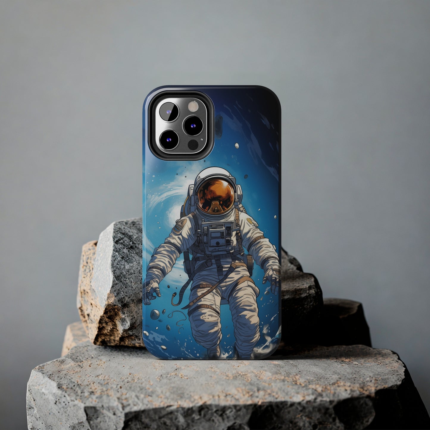 Astronaut #02, iPhone 7, 8, X, 11, 12, 13, 14, 15+ case.