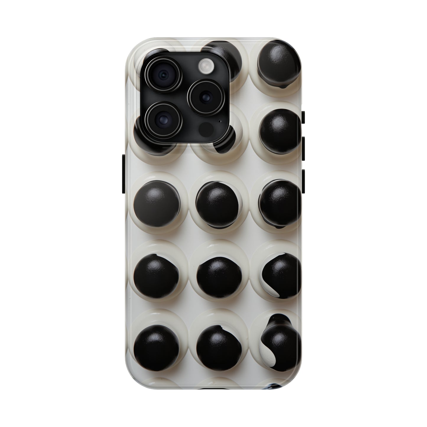 Dots, iPhone 7, 8, X, 11, 12, 13, 14, 15+ case.