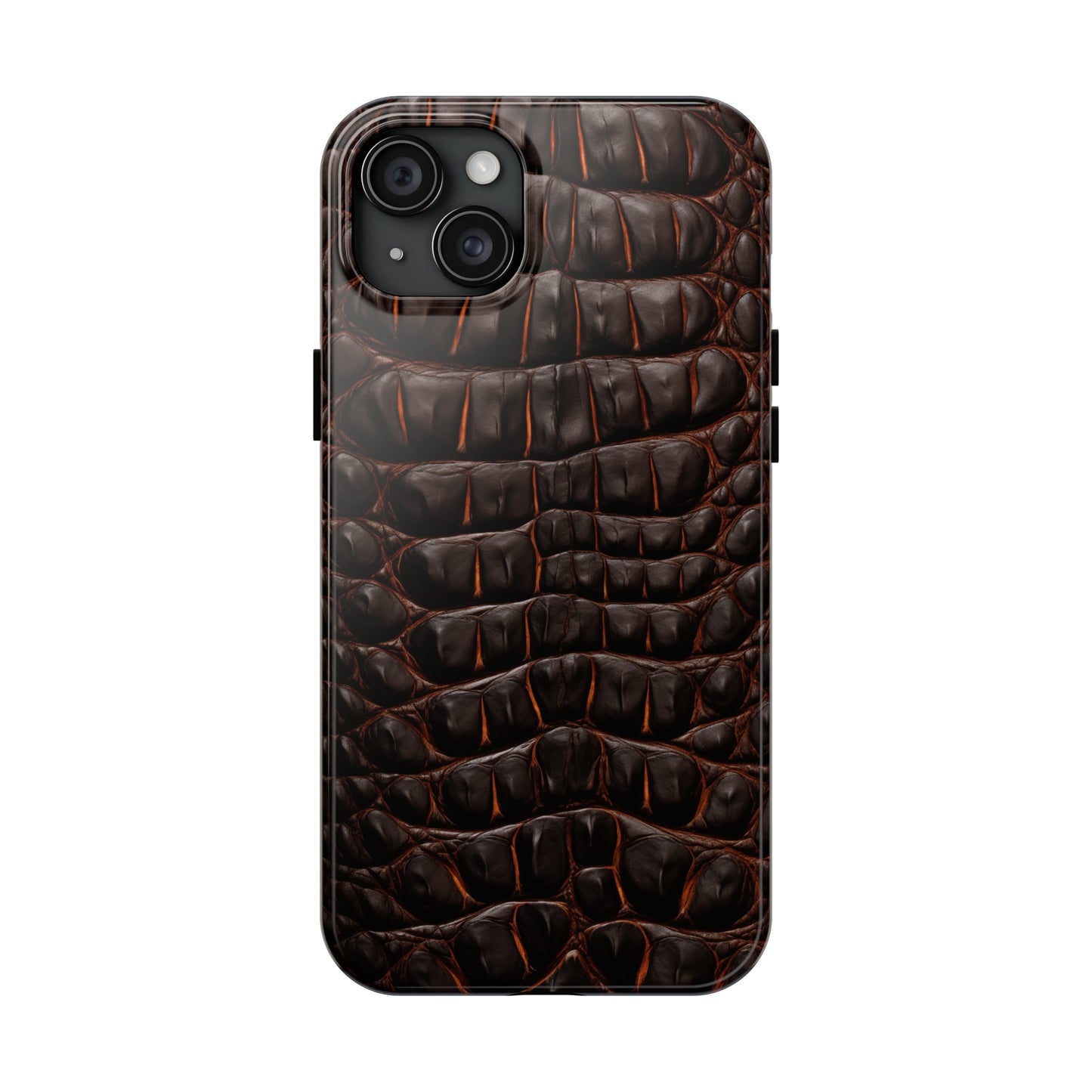 Alligator skin #01, iPhone 7, 8, X, 11, 12, 13, 14, 15+ case.