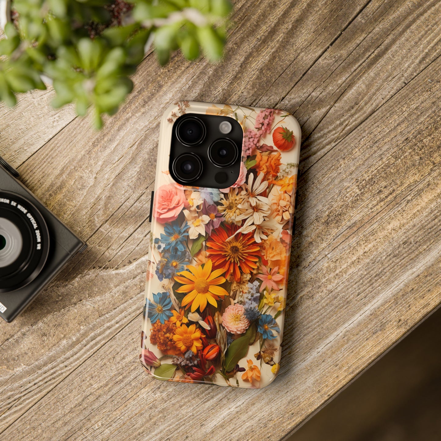 Dried Flowers #03, iPhone 7, 8, X, 11, 12, 13, 14, 15+ case.