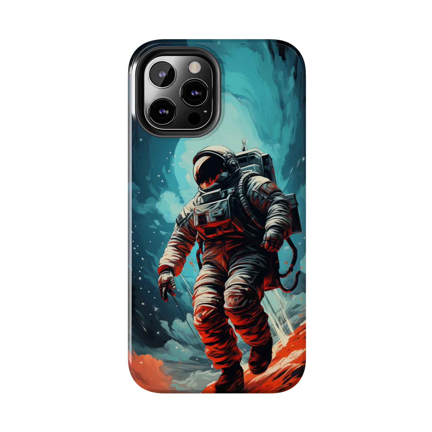 Astronaut #01, iPhone 7, 8, X, 11, 12, 13, 14, 15+ case.