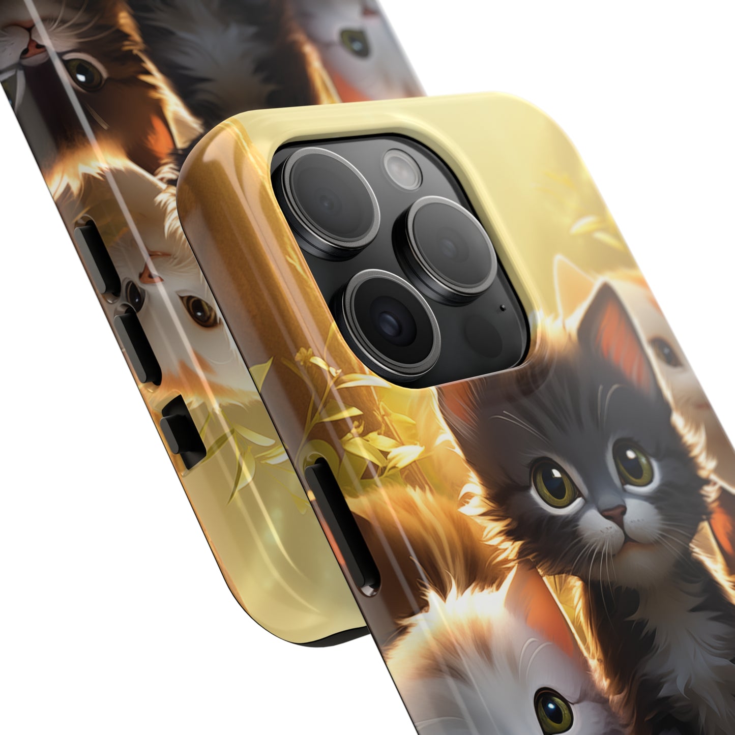 Kittens #02, iPhone 7, 8, X, 11, 12, 13, 14, 15+ case.