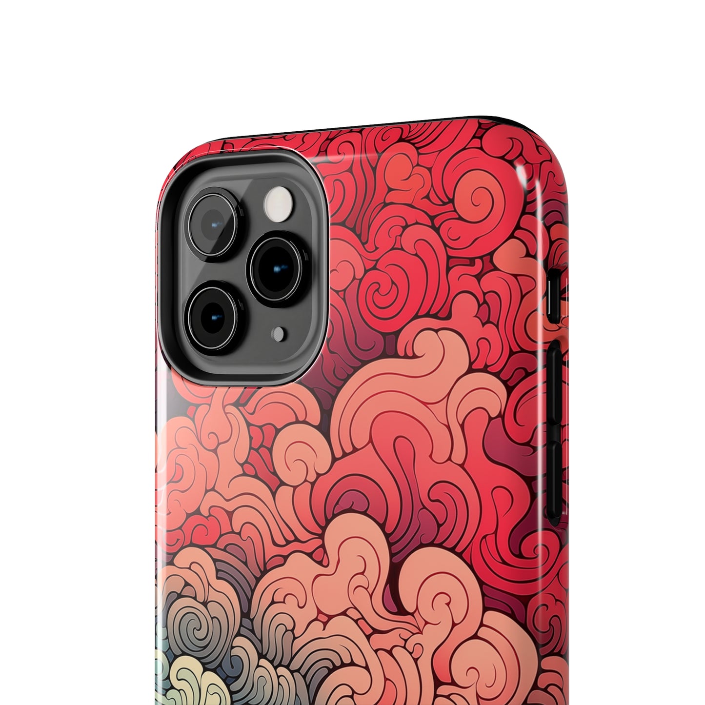 Abstract Swirls #06, iPhone 7, 8, X, 11, 12, 13, 14, 15+ case.