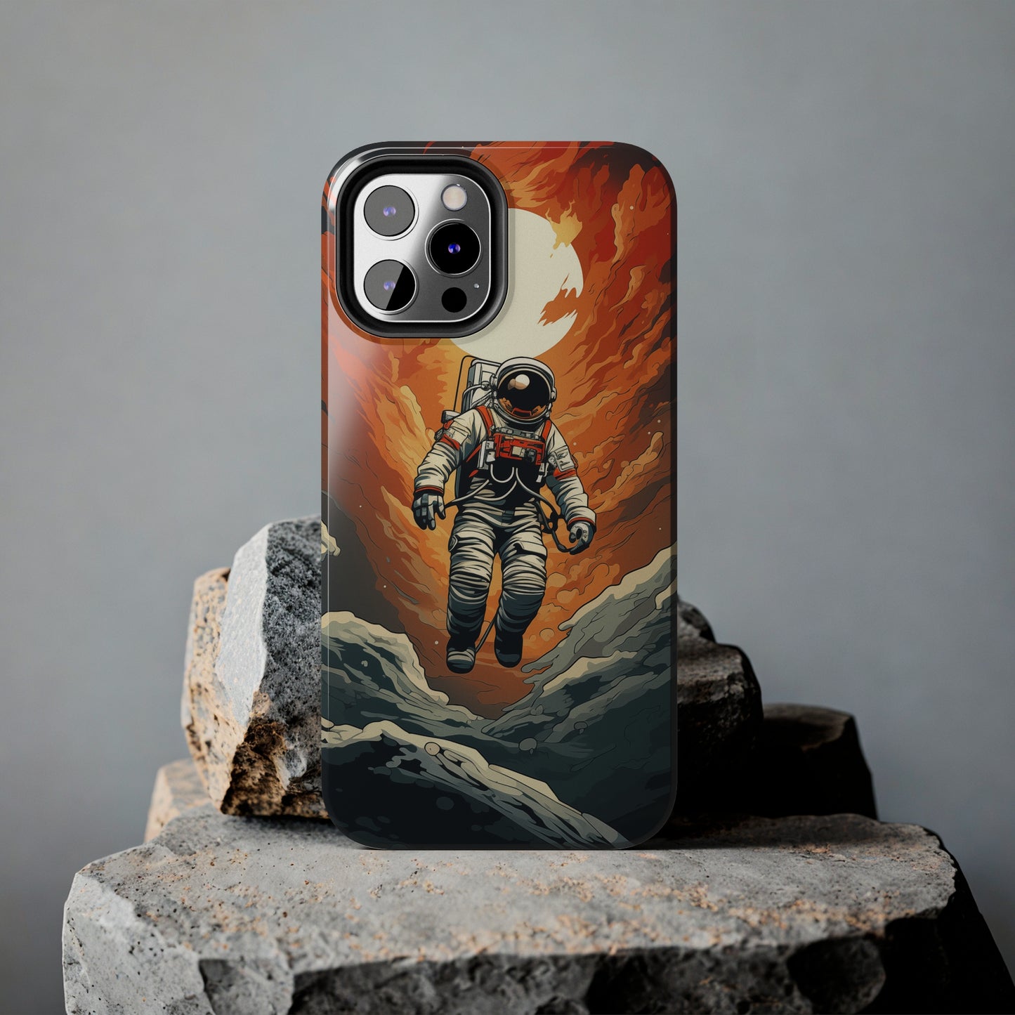 Astronaut #03, iPhone 7, 8, X, 11, 12, 13, 14, 15+ case.