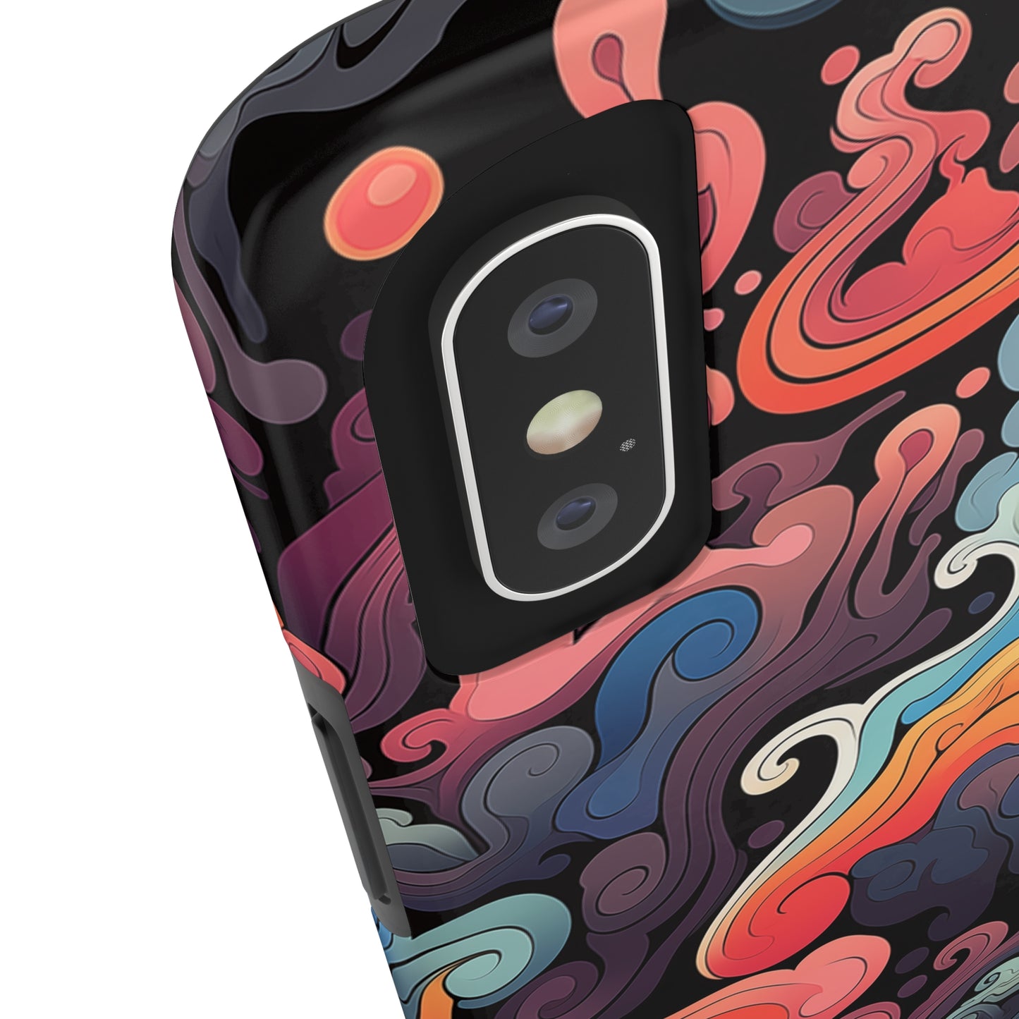 Abstract Swirls #05, iPhone 7, 8, X, 11, 12, 13, 14, 15+ case.