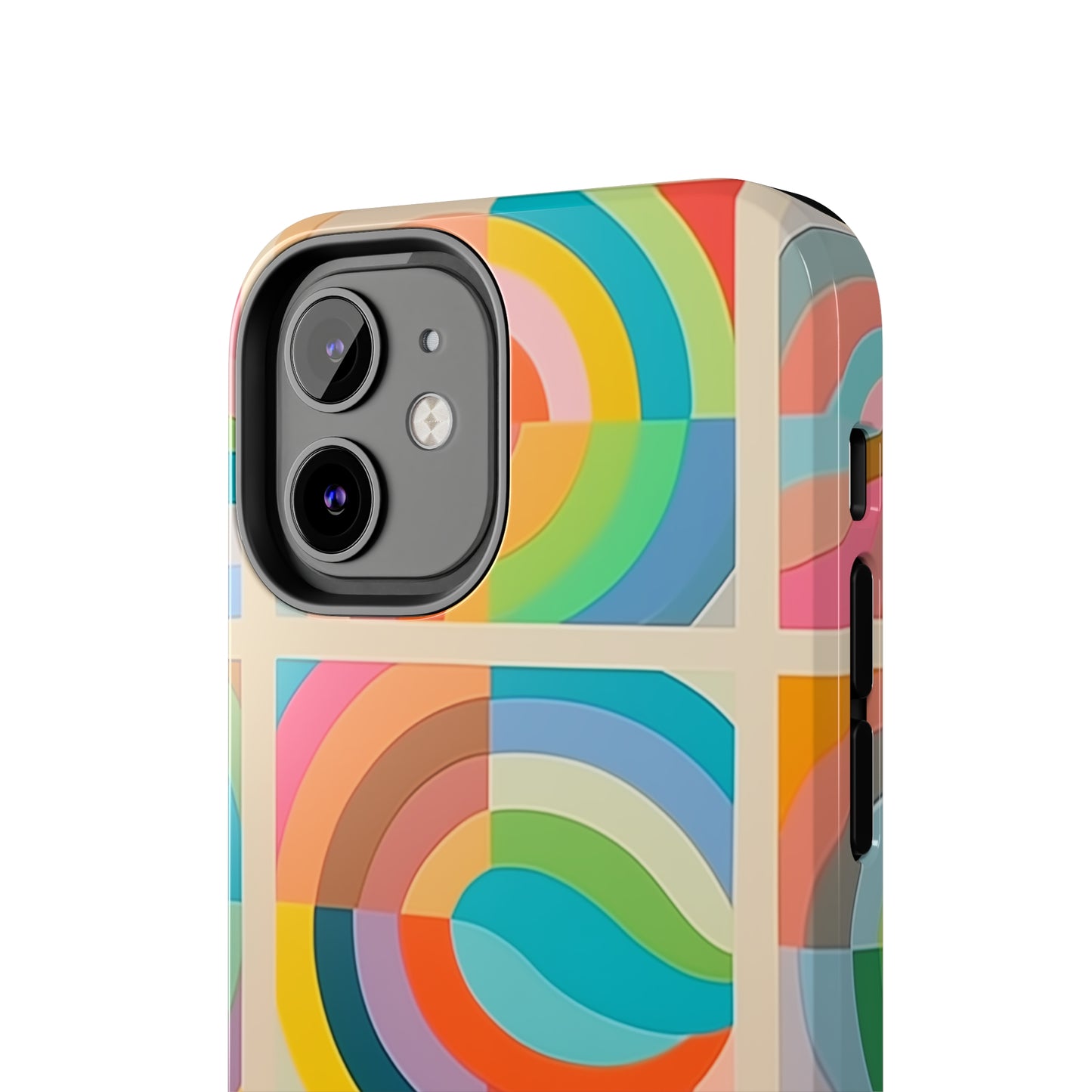 Abstract Colorful Lines #02, iPhone 7, 8, X, 11, 12, 13, 14, 15+ case.