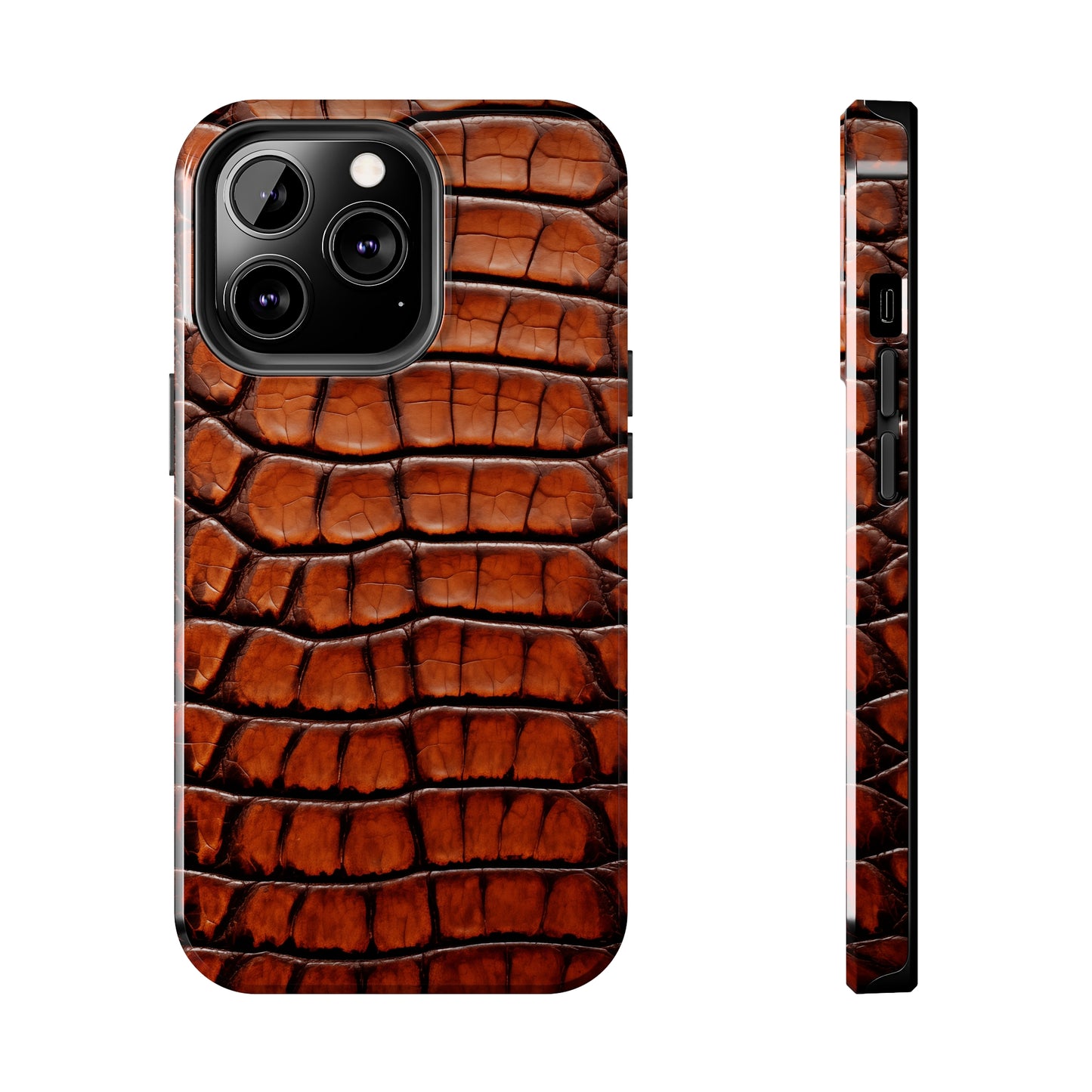 Alligator skin #04, iPhone 7, 8, X, 11, 12, 13, 14, 15+ case.