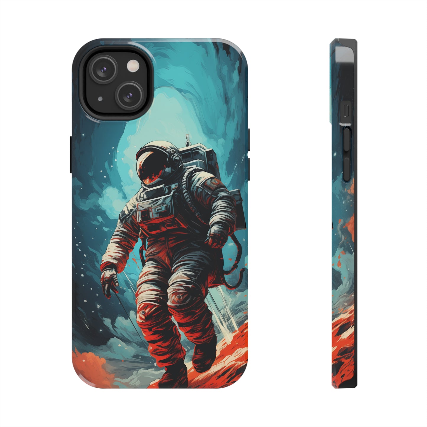 Astronaut #01, iPhone 7, 8, X, 11, 12, 13, 14, 15+ case.