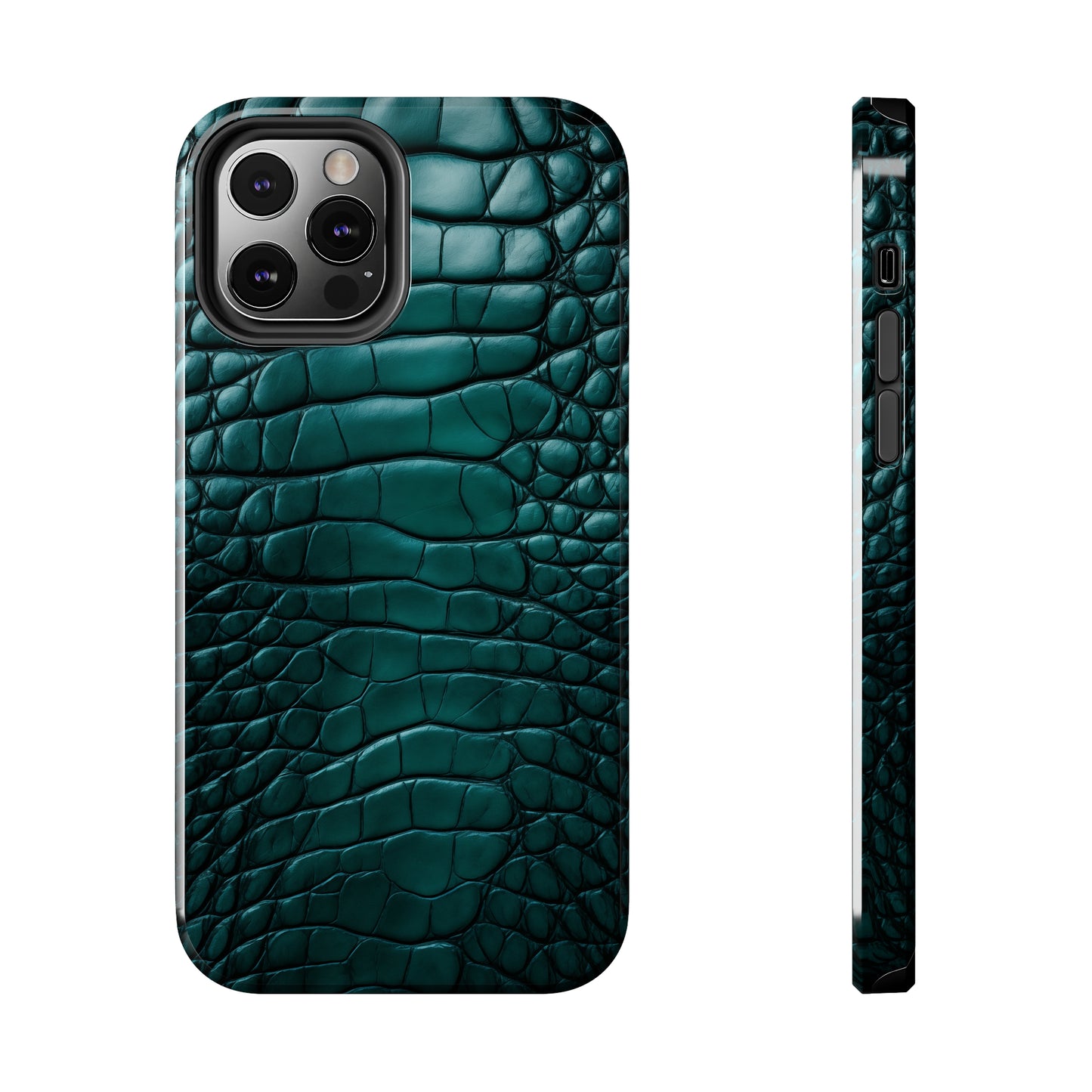 Alligator skin #02, iPhone 7, 8, X, 11, 12, 13, 14, 15+ case.