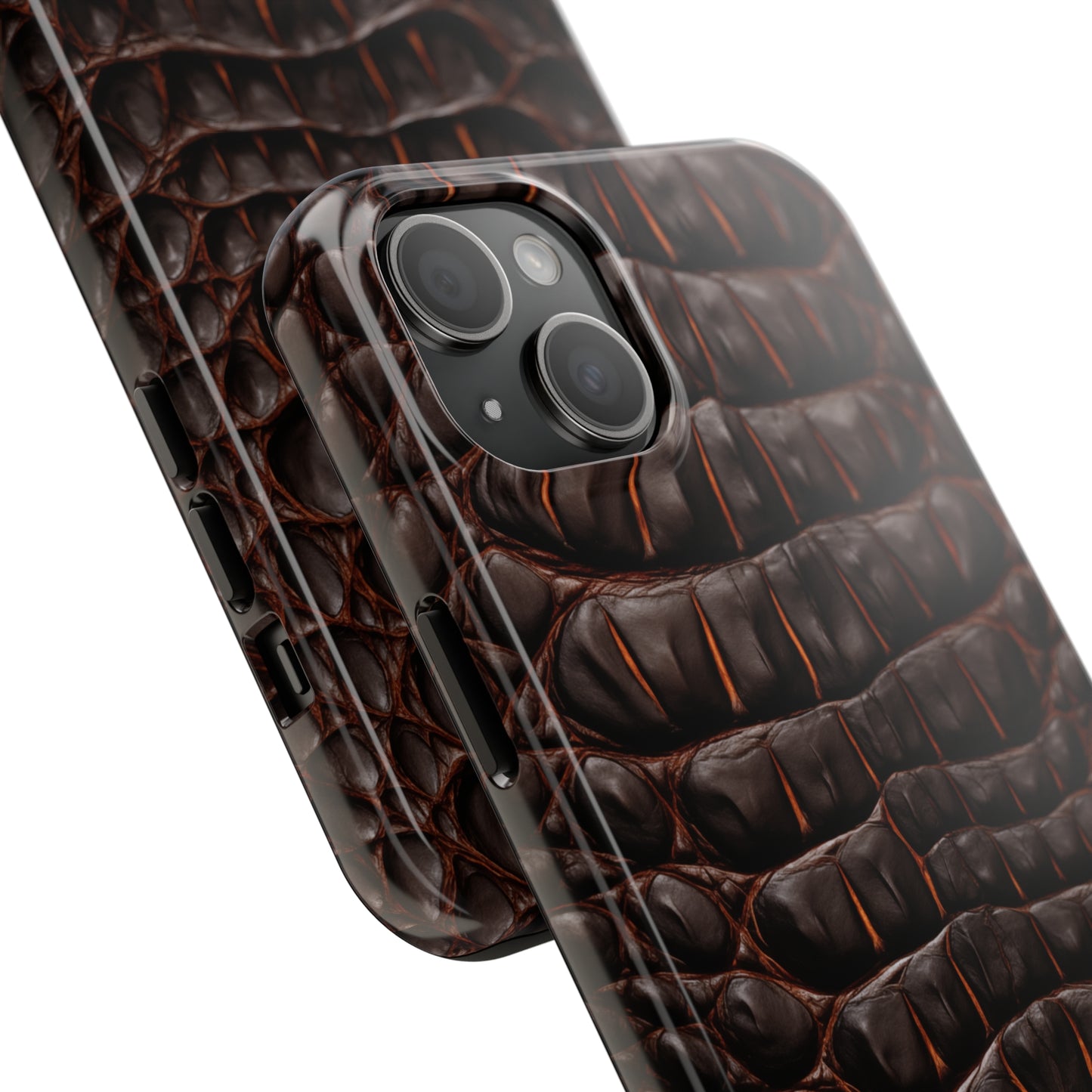 Alligator skin #01, iPhone 7, 8, X, 11, 12, 13, 14, 15+ case.