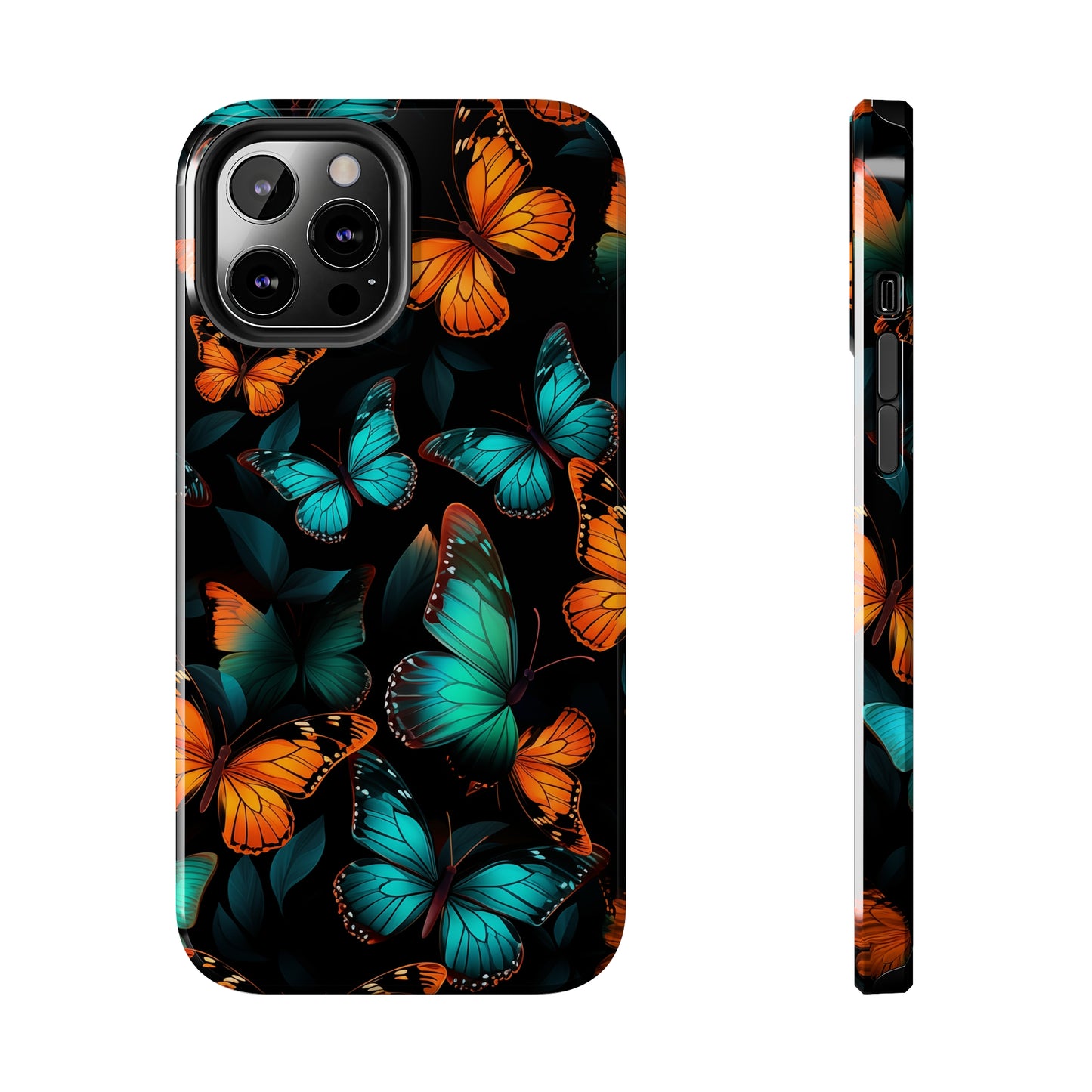 Butterflies #03, iPhone 7, 8, X, 11, 12, 13, 14, 15+ case.