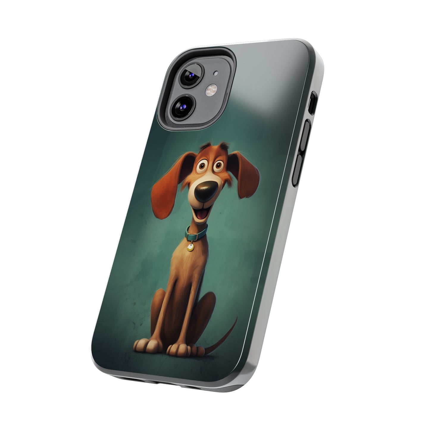 Hux, Cartoon Dog, iPhone 7, 8, X, 11, 12, 13, 14, 15+ case.