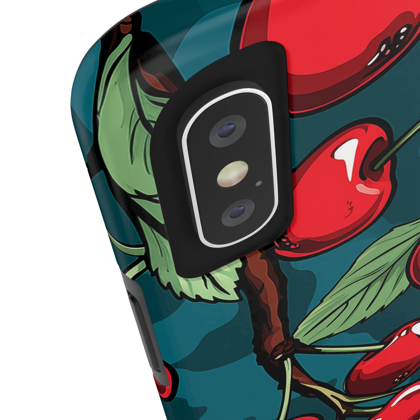 Cherries #10, iPhone 7, 8, X, 11, 12, 13, 14, 15+ case.