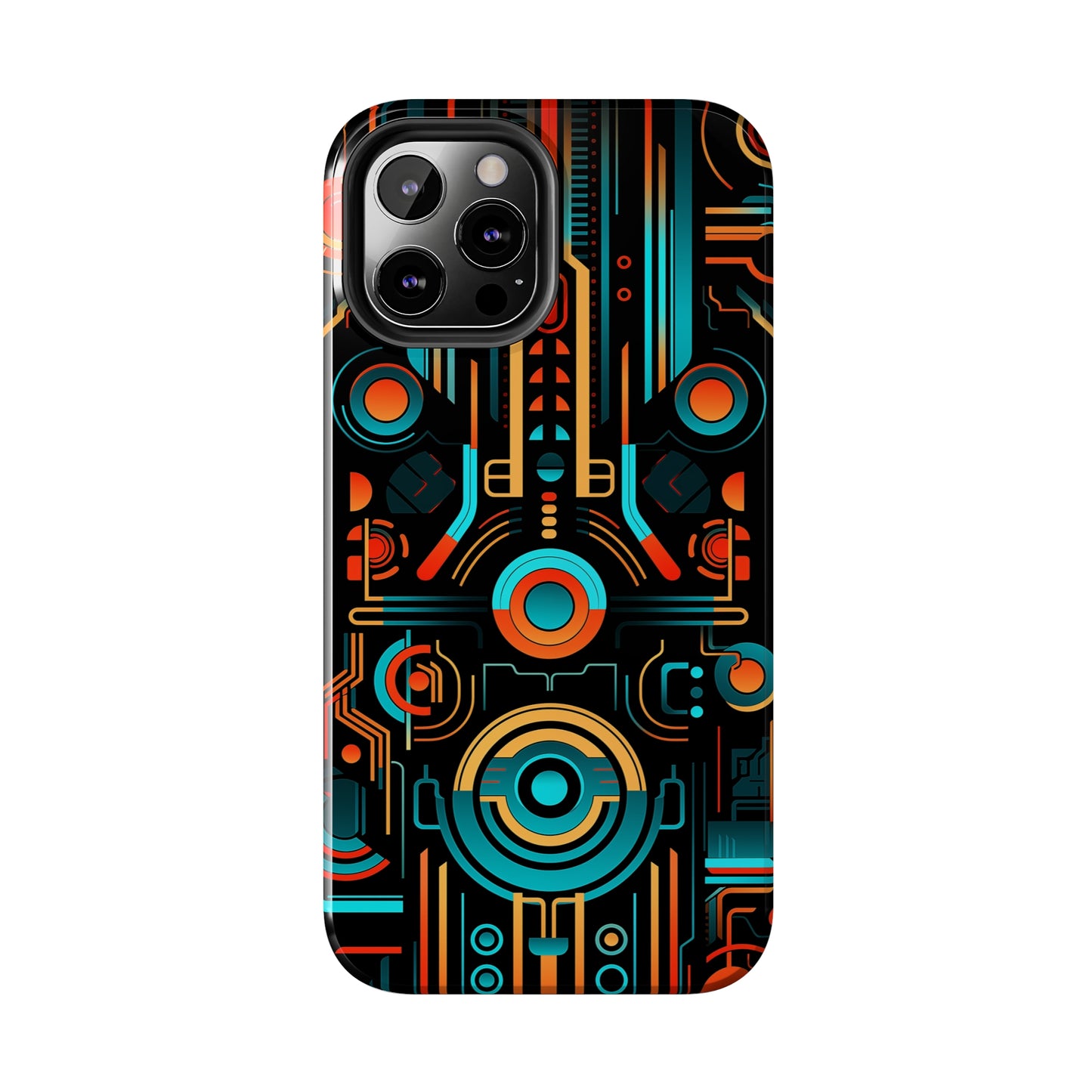 Futuristic #06, iPhone 7, 8, X, 11, 12, 13, 14, 15+ case.