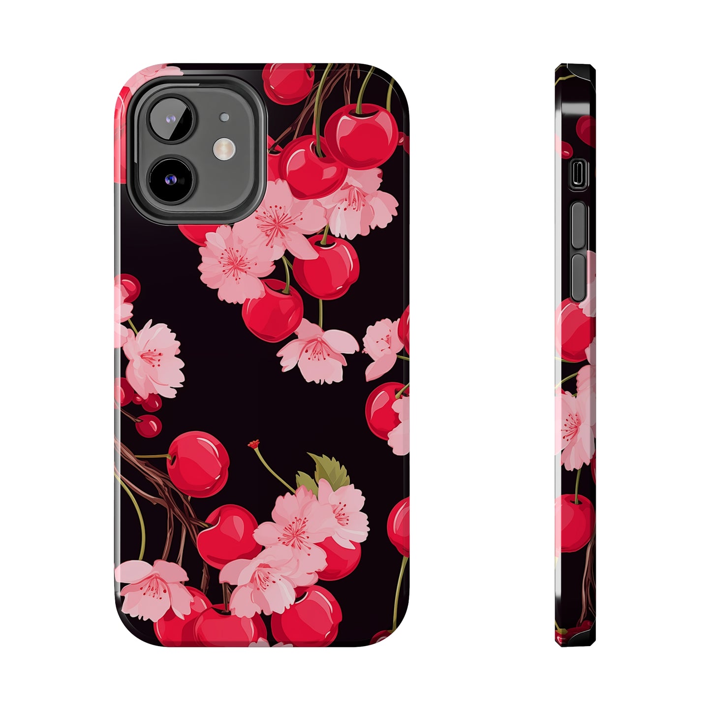 Cherries #05, iPhone 7, 8, X, 11, 12, 13, 14, 15+ case.