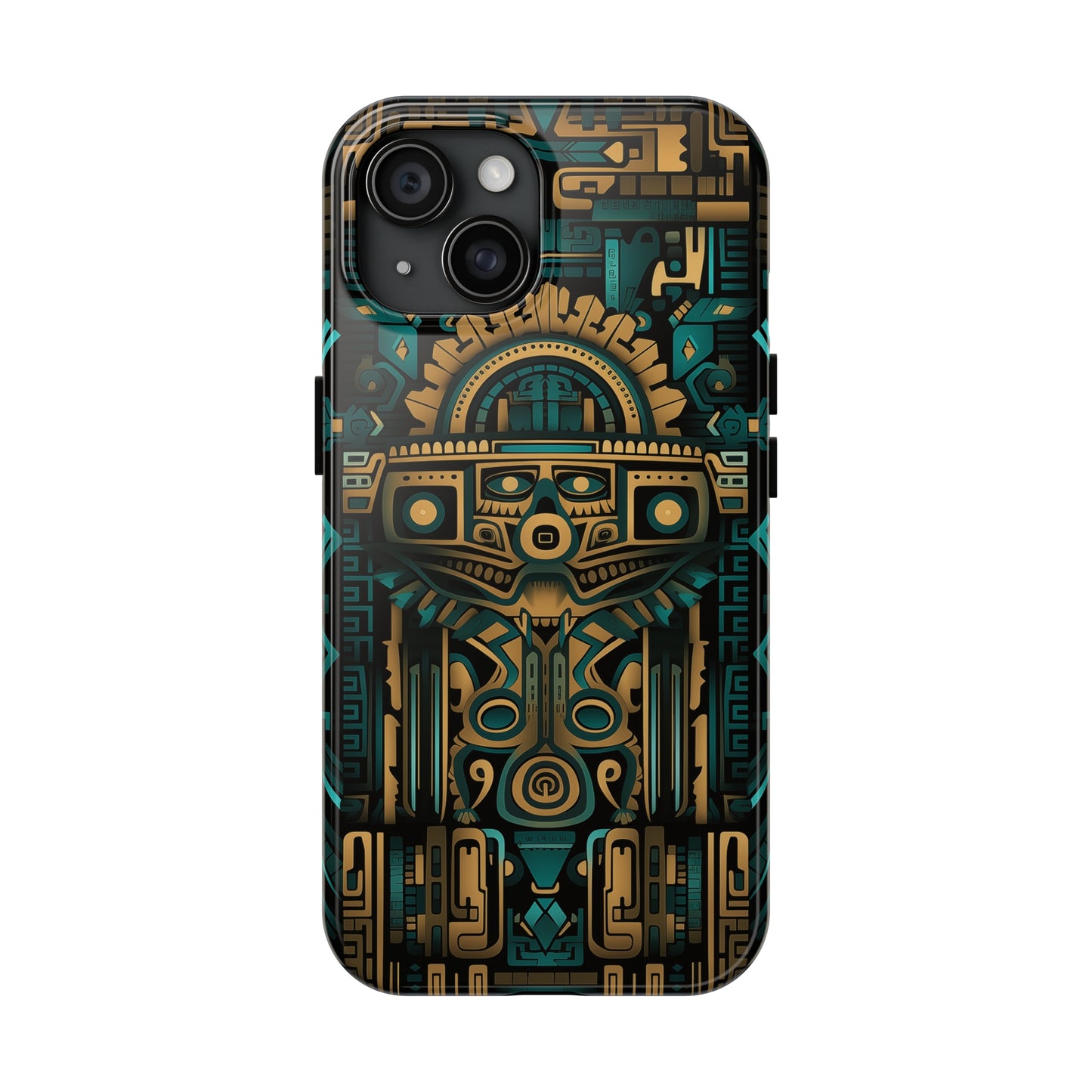 Aztec Vibes, iPhone 7, 8, X, 11, 12, 13, 14, 15+ case.