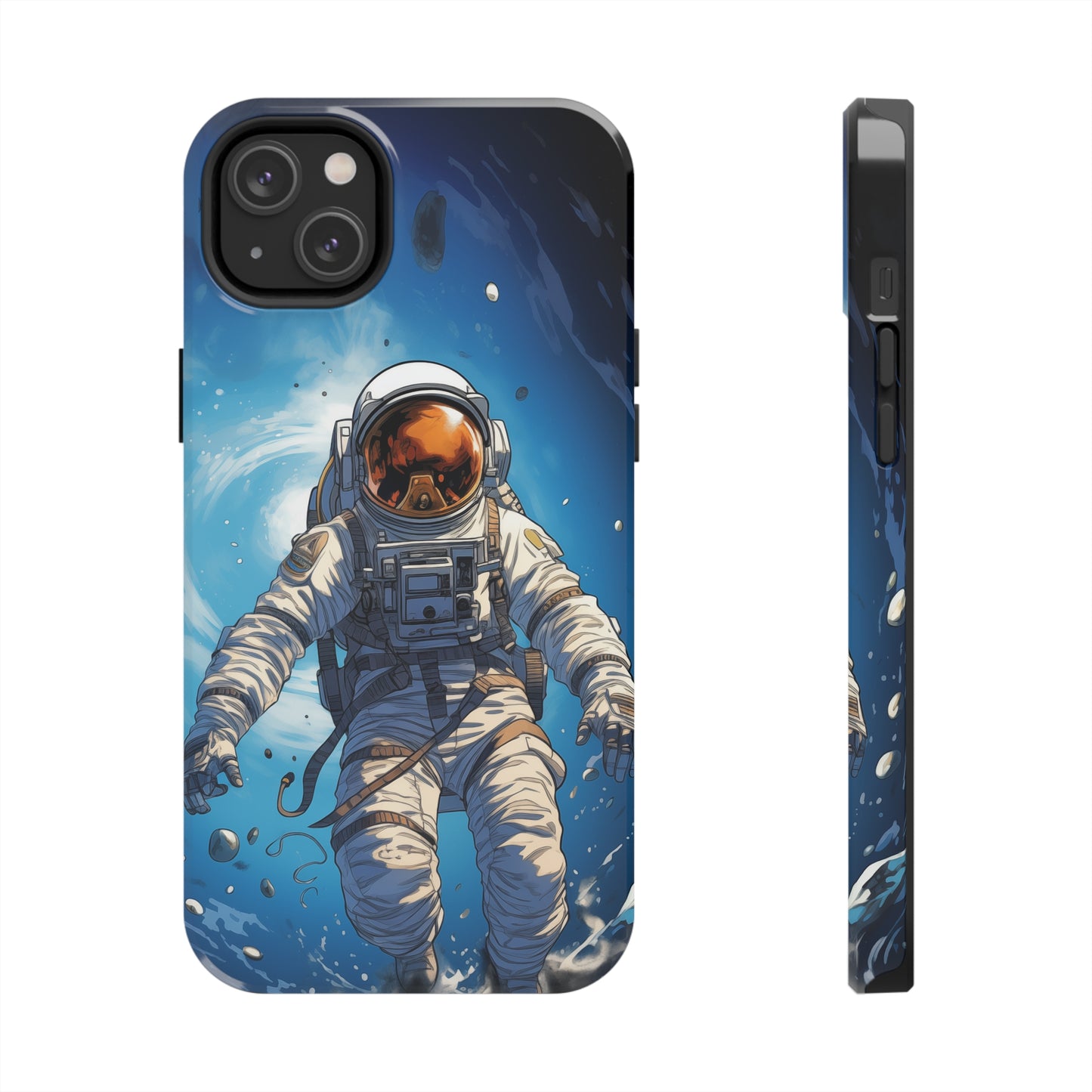 Astronaut #02, iPhone 7, 8, X, 11, 12, 13, 14, 15+ case.