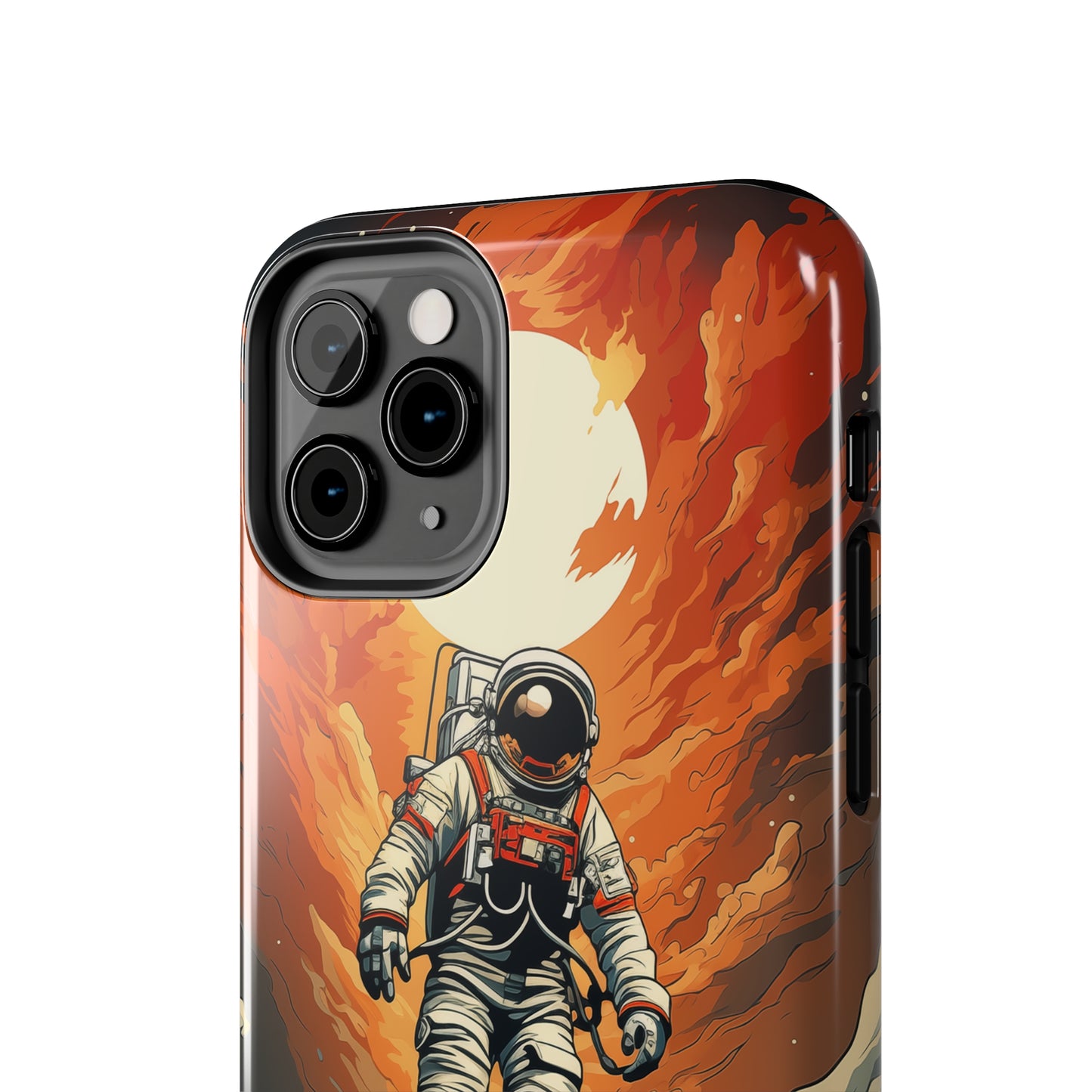 Astronaut #03, iPhone 7, 8, X, 11, 12, 13, 14, 15+ case.