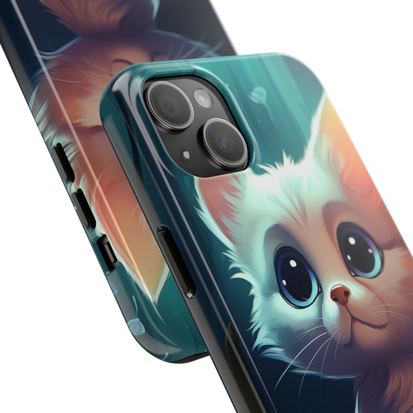 Kitten, iPhone 7, 8, X, 11, 12, 13, 14, 15+ case.