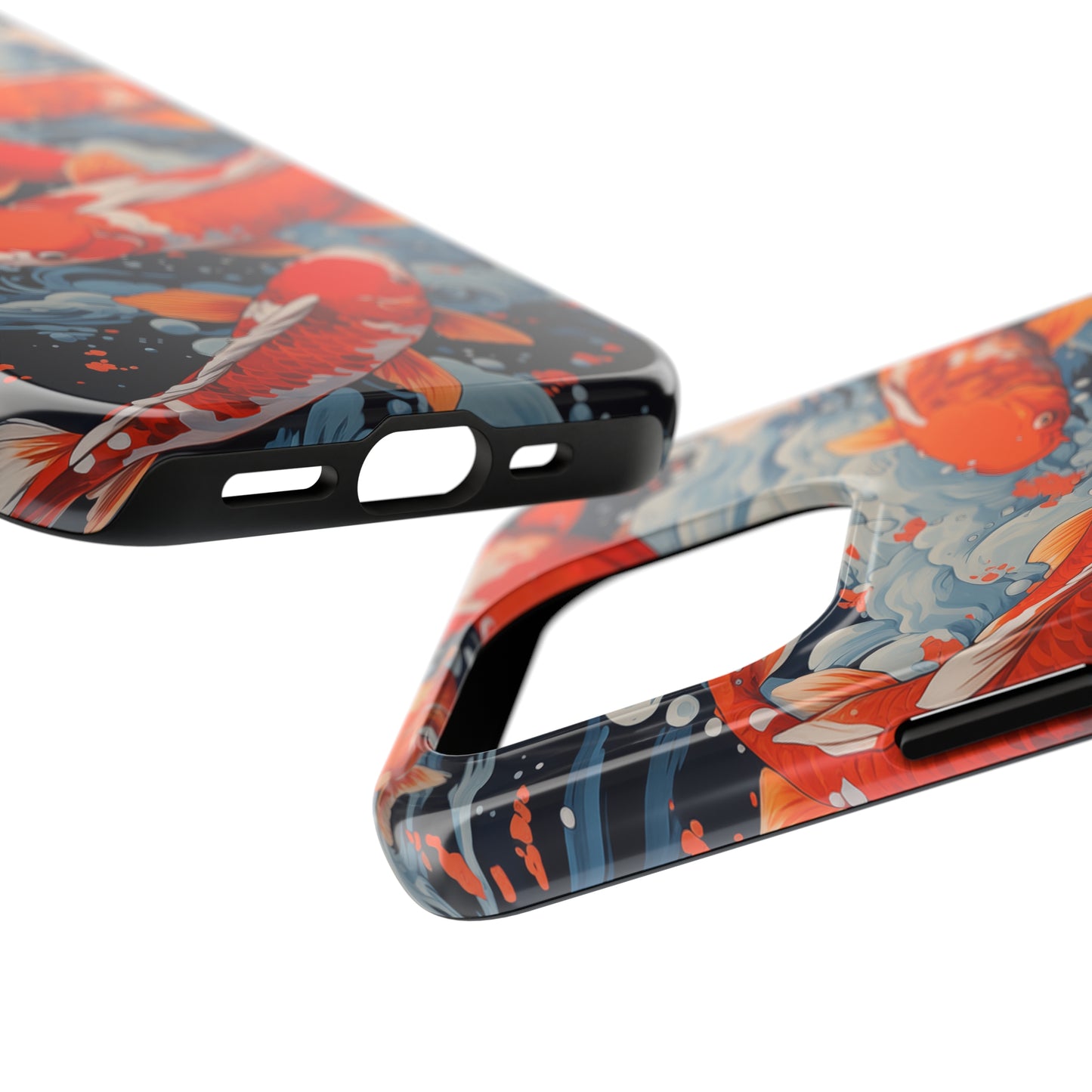 Koi fish #02, iPhone 7, 8, X, 11, 12, 13, 14, 15+ case.