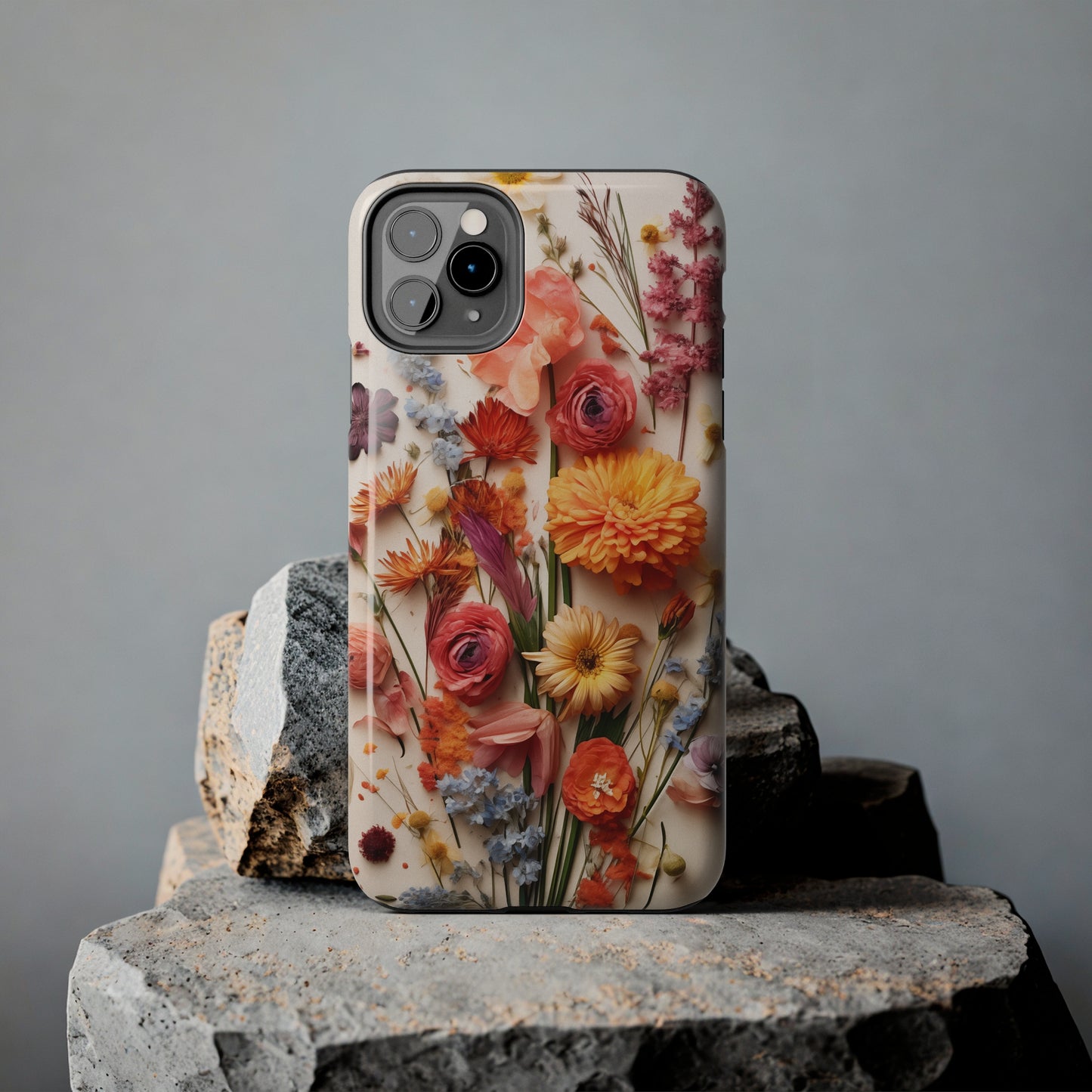 Dried Flowers #02, iPhone 7, 8, X, 11, 12, 13, 14, 15+ case.