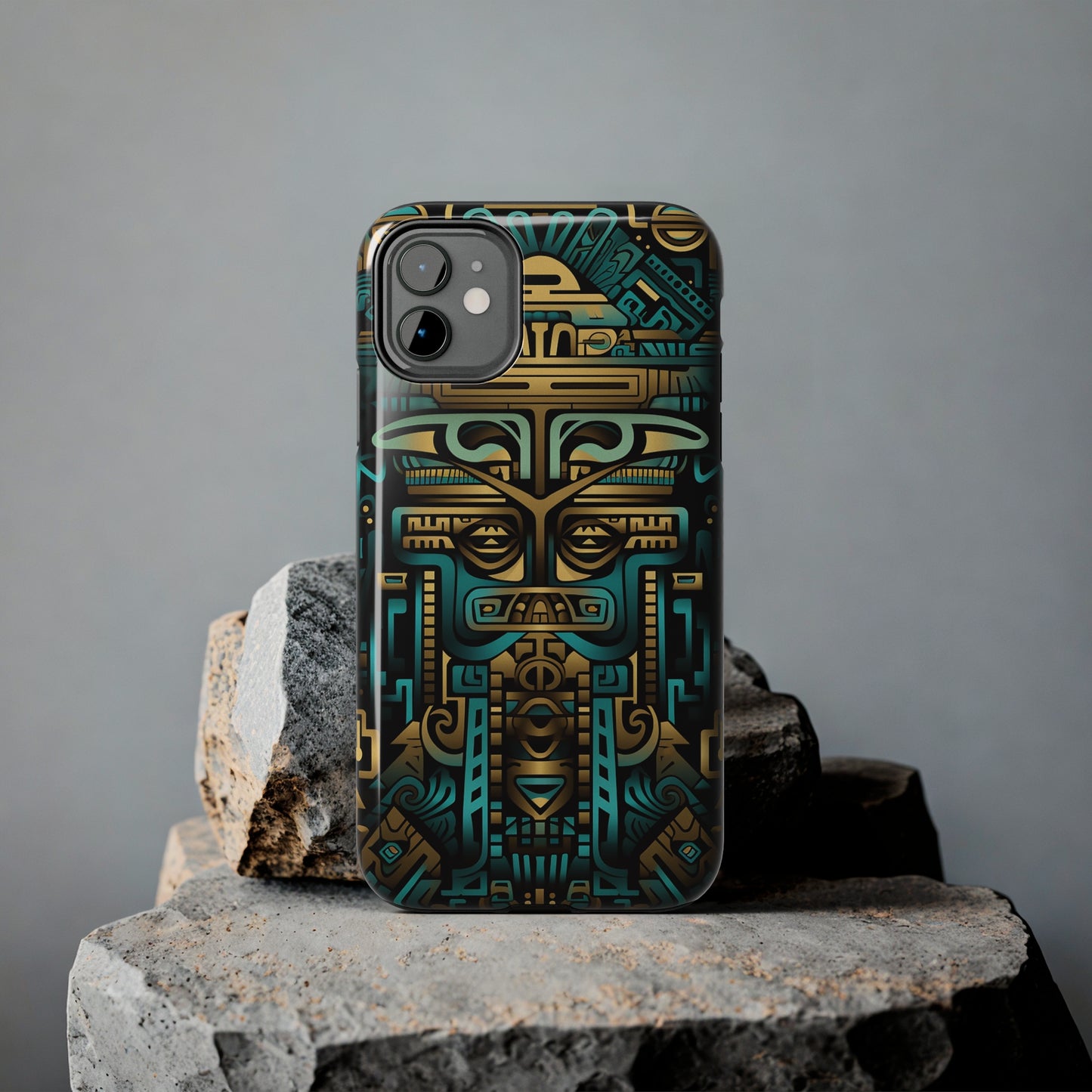 Aztec Vibes #02, iPhone 7, 8, X, 11, 12, 13, 14, 15+ case.