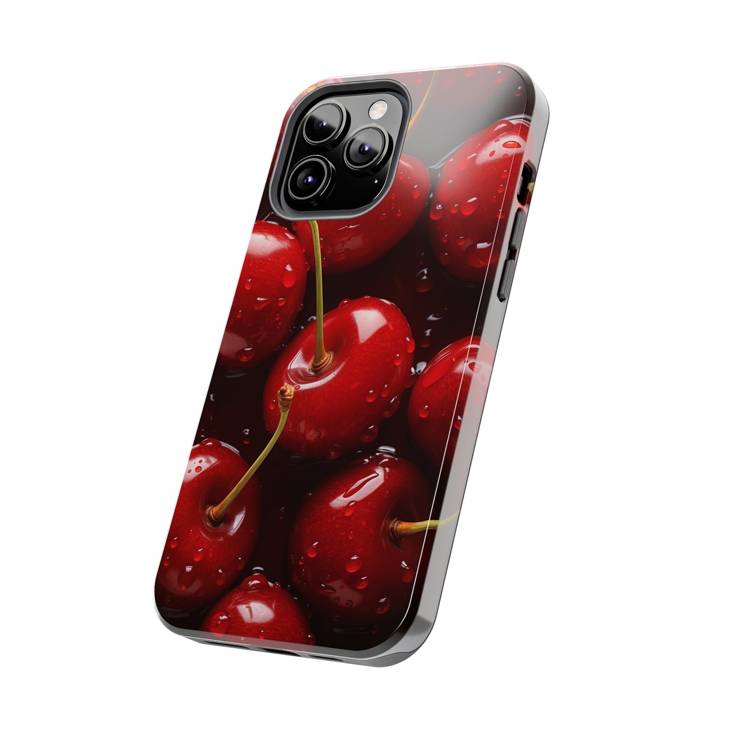 Cherries #07, iPhone 7, 8, X, 11, 12, 13, 14, 15+ case.